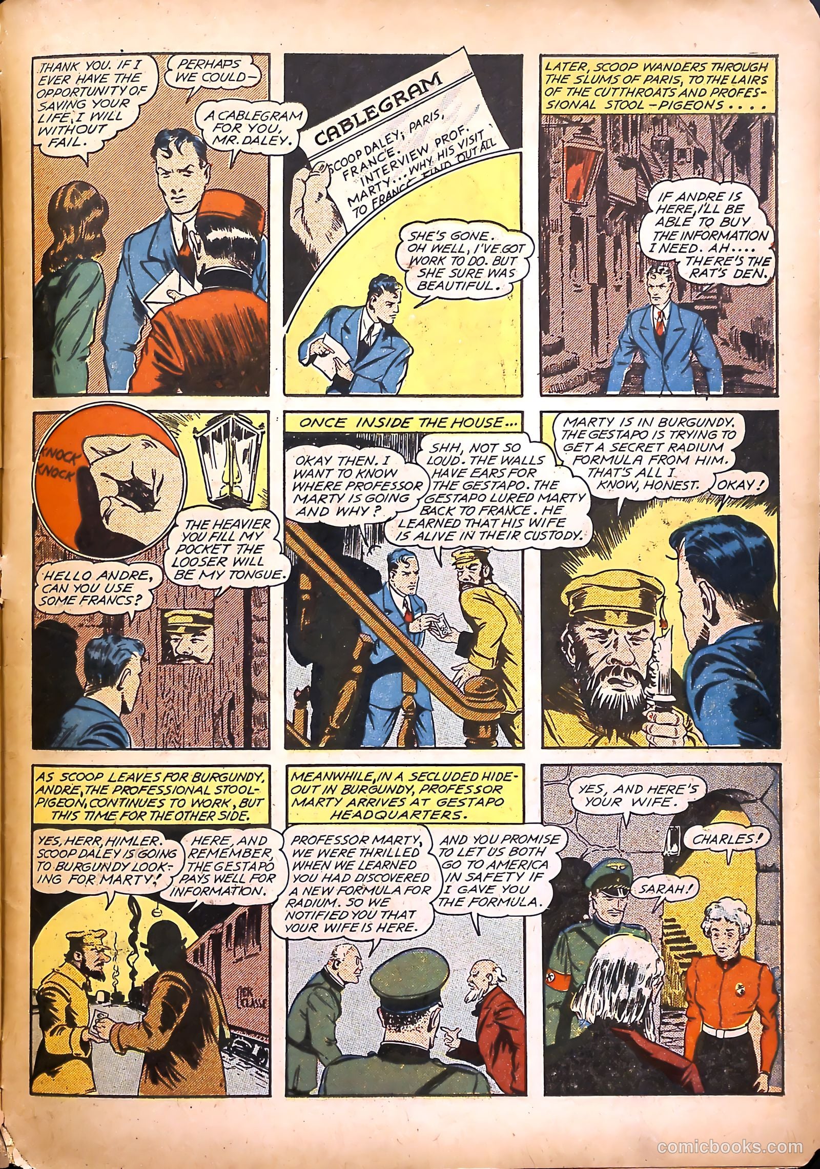 Major Victory Comics #2 (1944) — page 45 of 52
