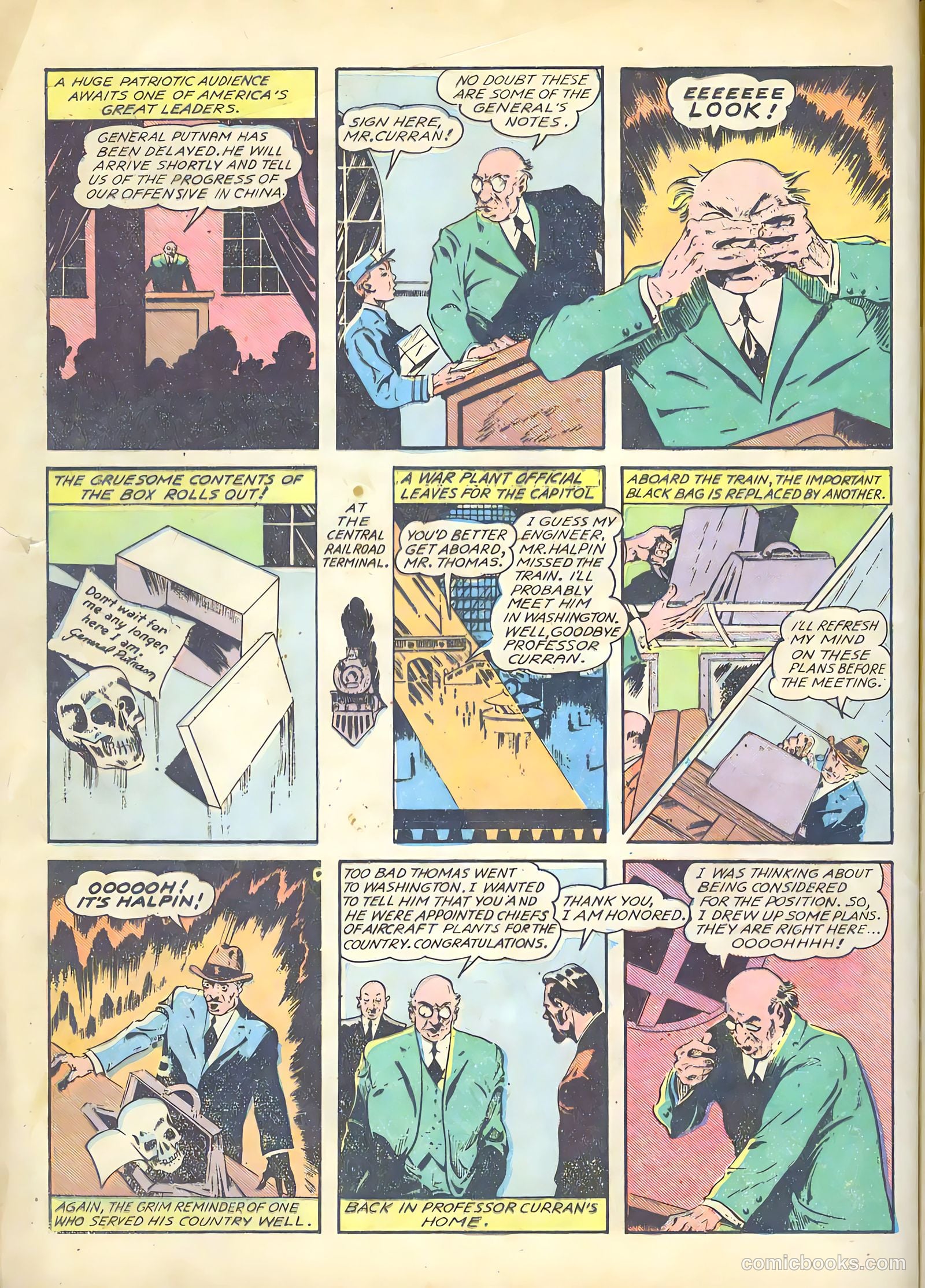 Major Victory Comics #3 (1945) — page 4 of 36