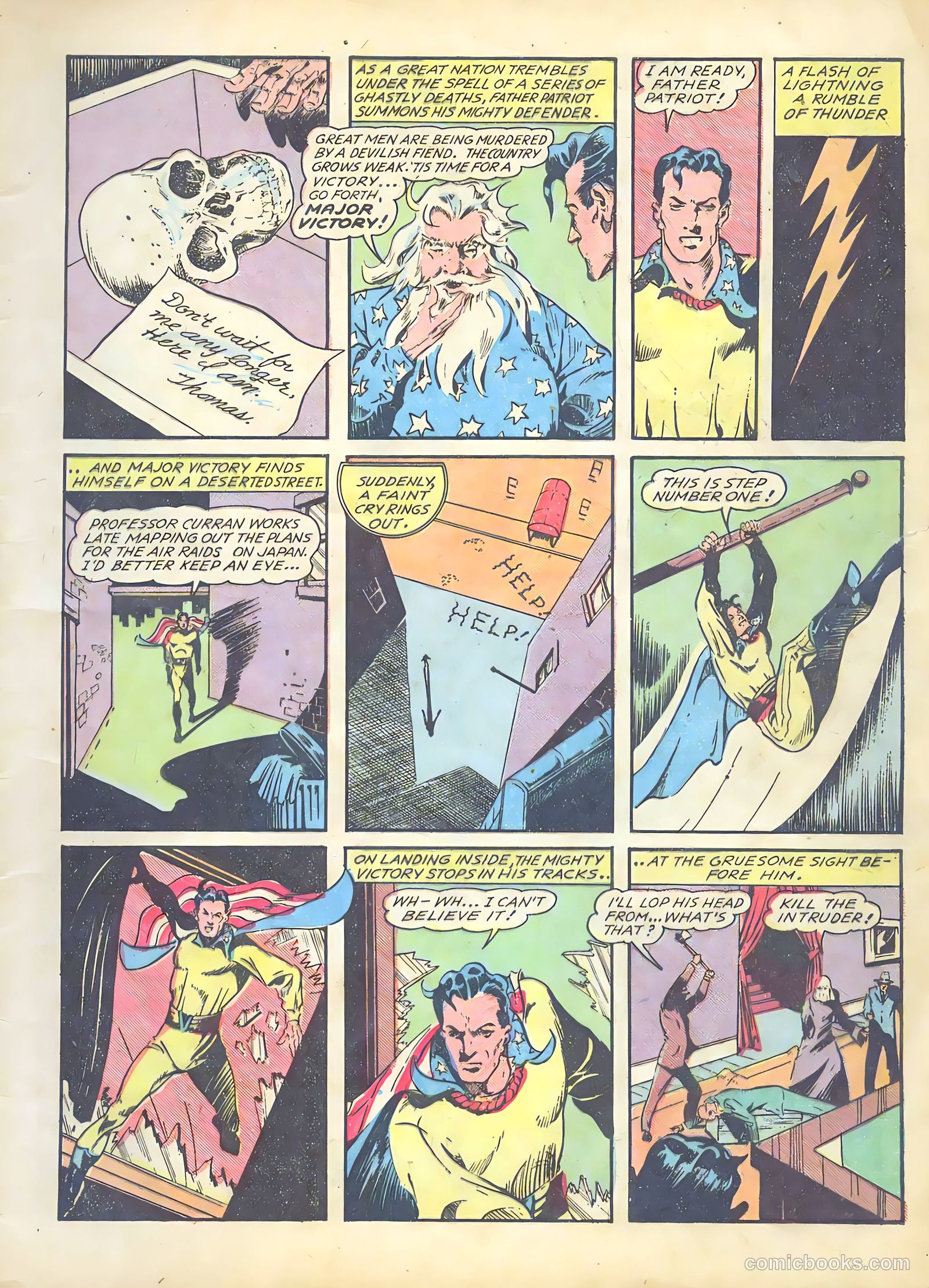 Major Victory Comics #3 (1945) — page 5 of 36