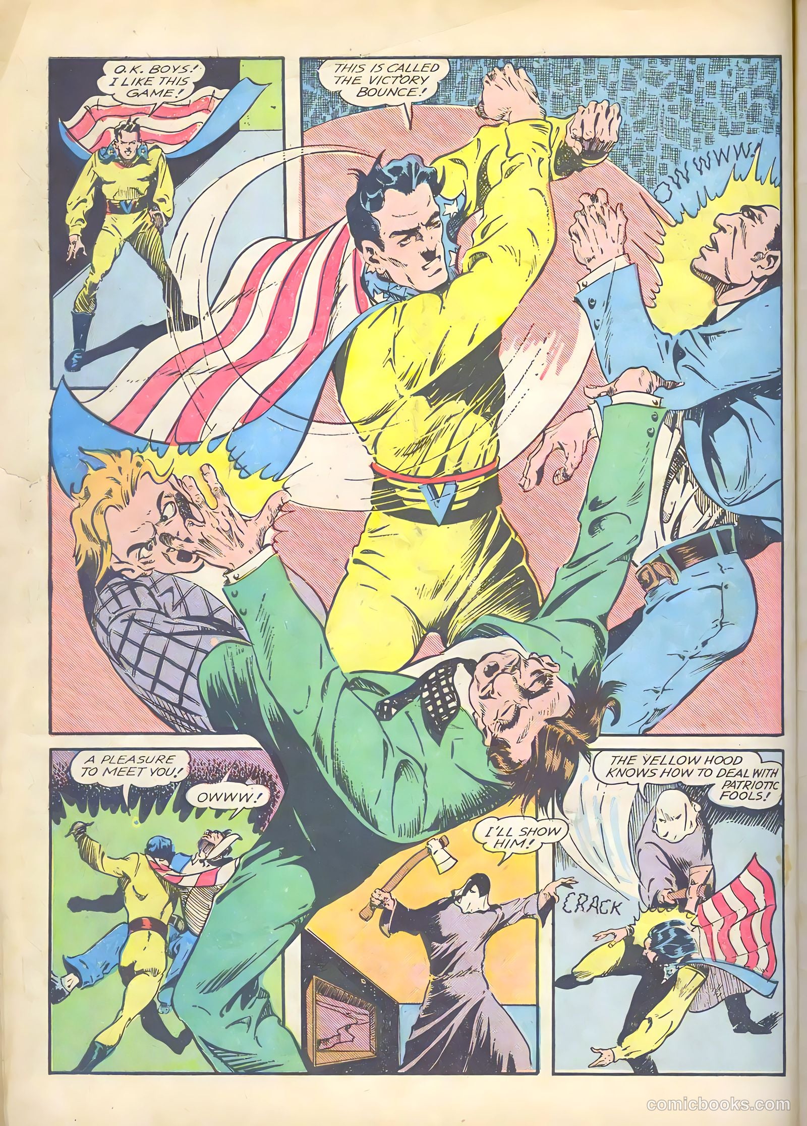 Major Victory Comics #3 (1945) — page 6 of 36