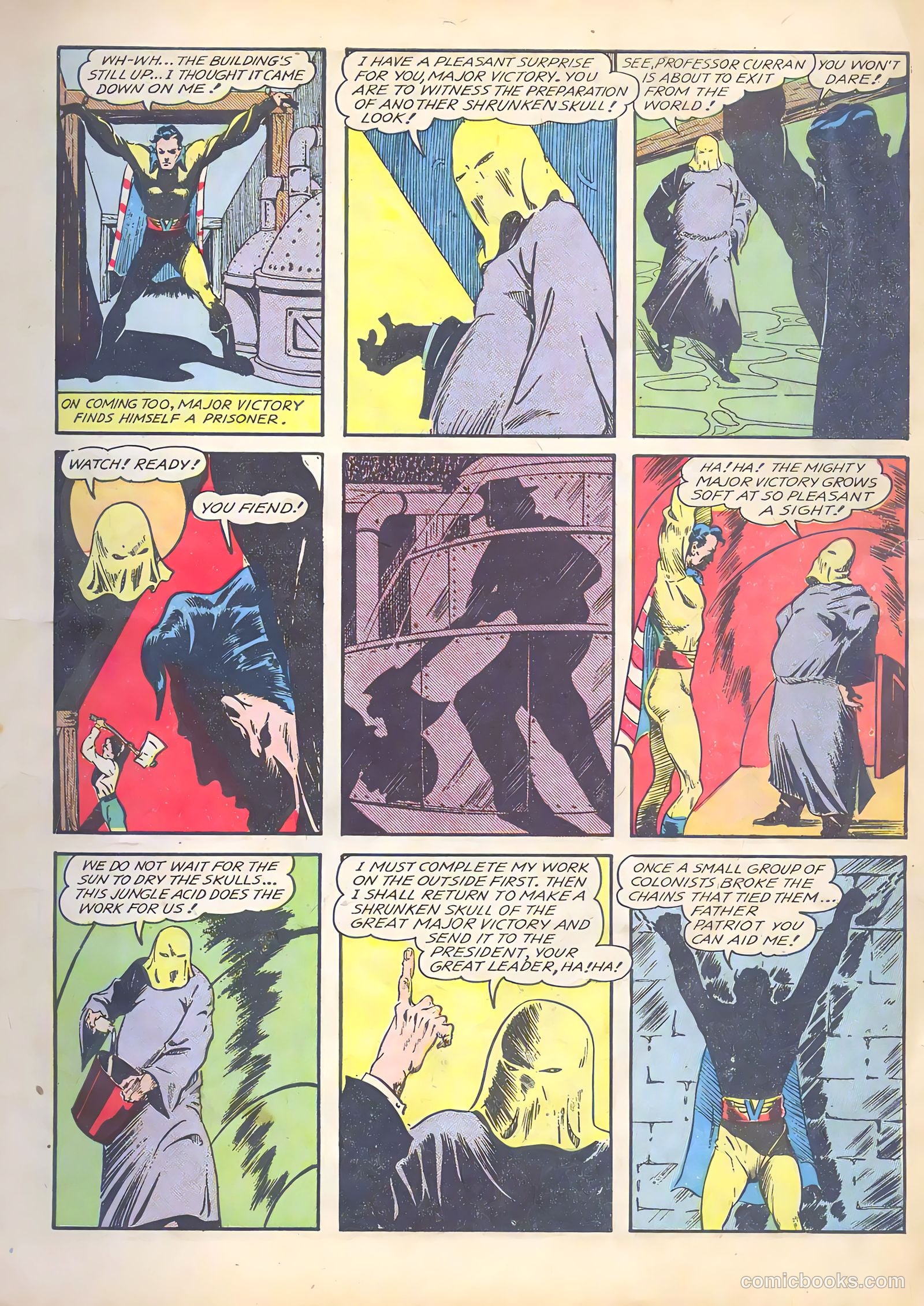 Major Victory Comics #3 (1945) — page 7 of 36