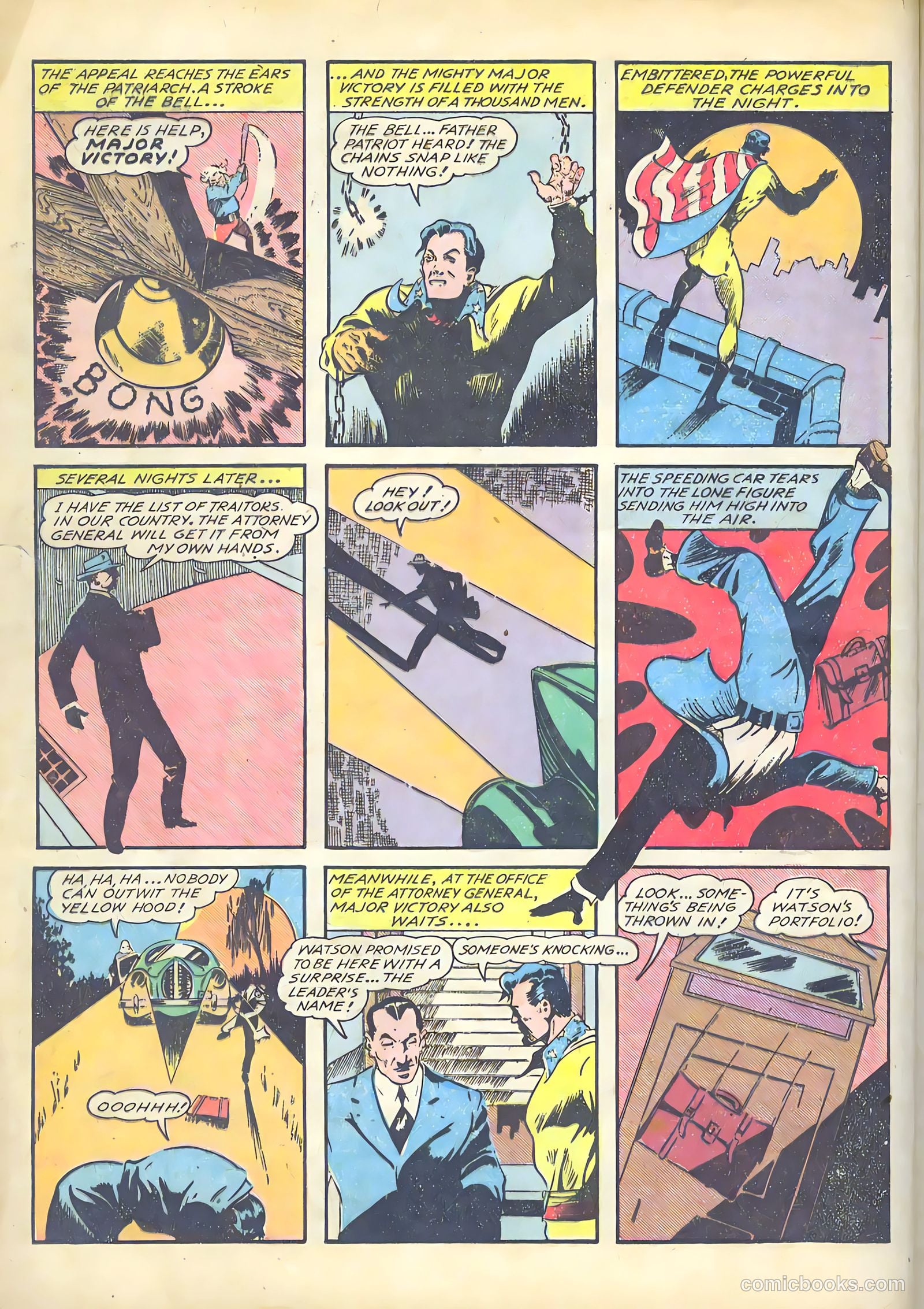Major Victory Comics #3 (1945) — page 8 of 36