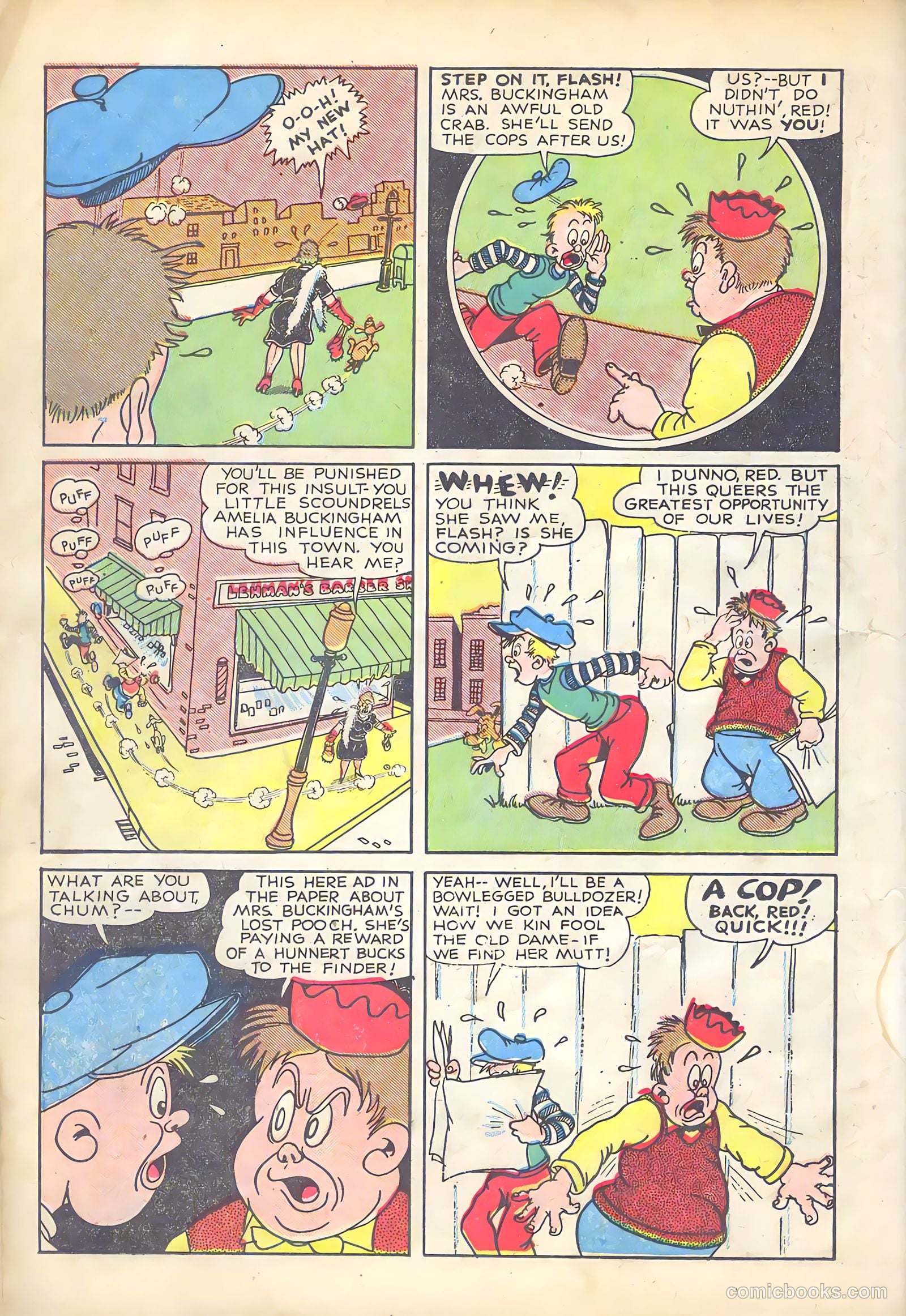Major Victory Comics #3 (1945) — page 18 of 36