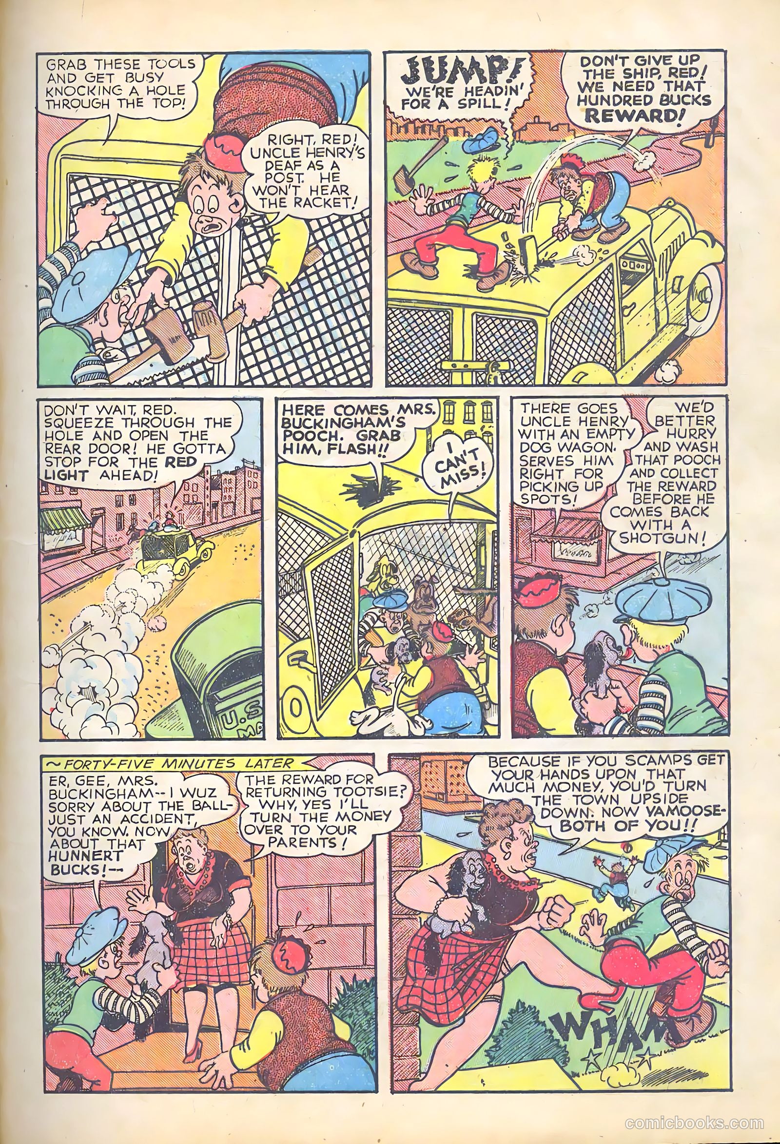 Major Victory Comics #3 (1945) — page 21 of 36
