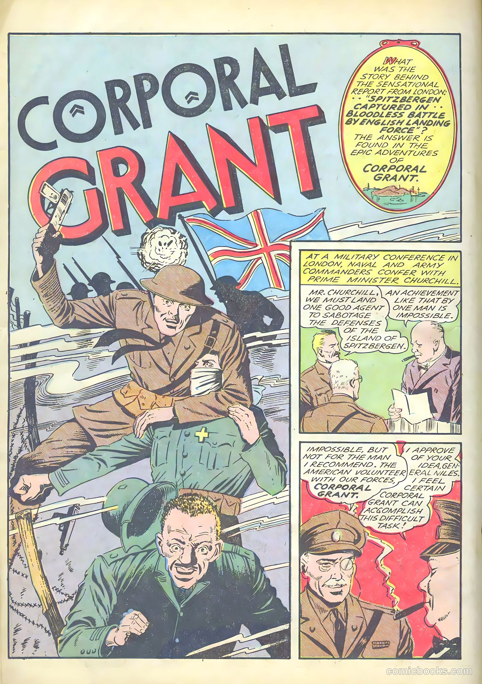 Major Victory Comics #3 (1945) — page 22 of 36