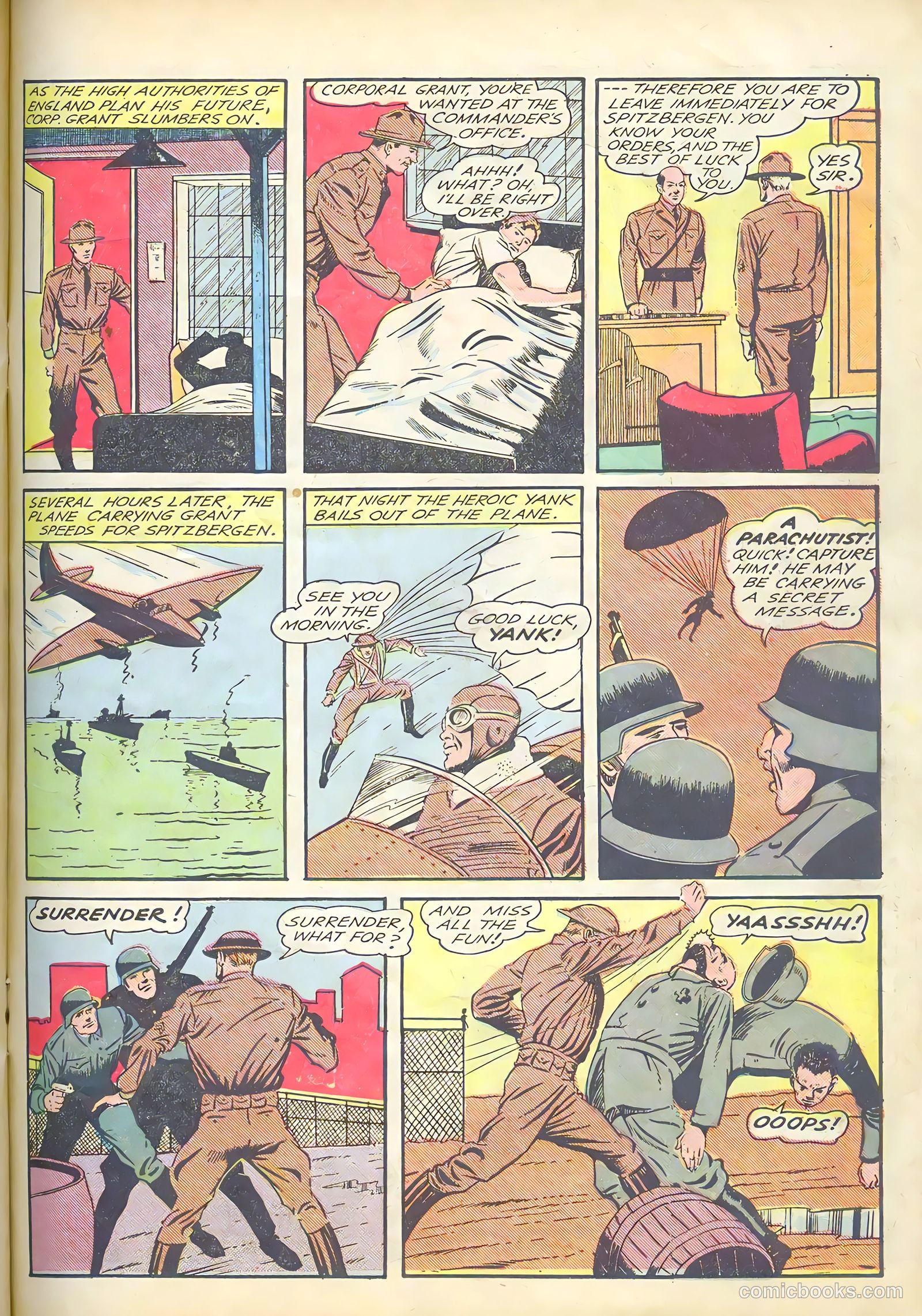Major Victory Comics #3 (1945) — page 23 of 36