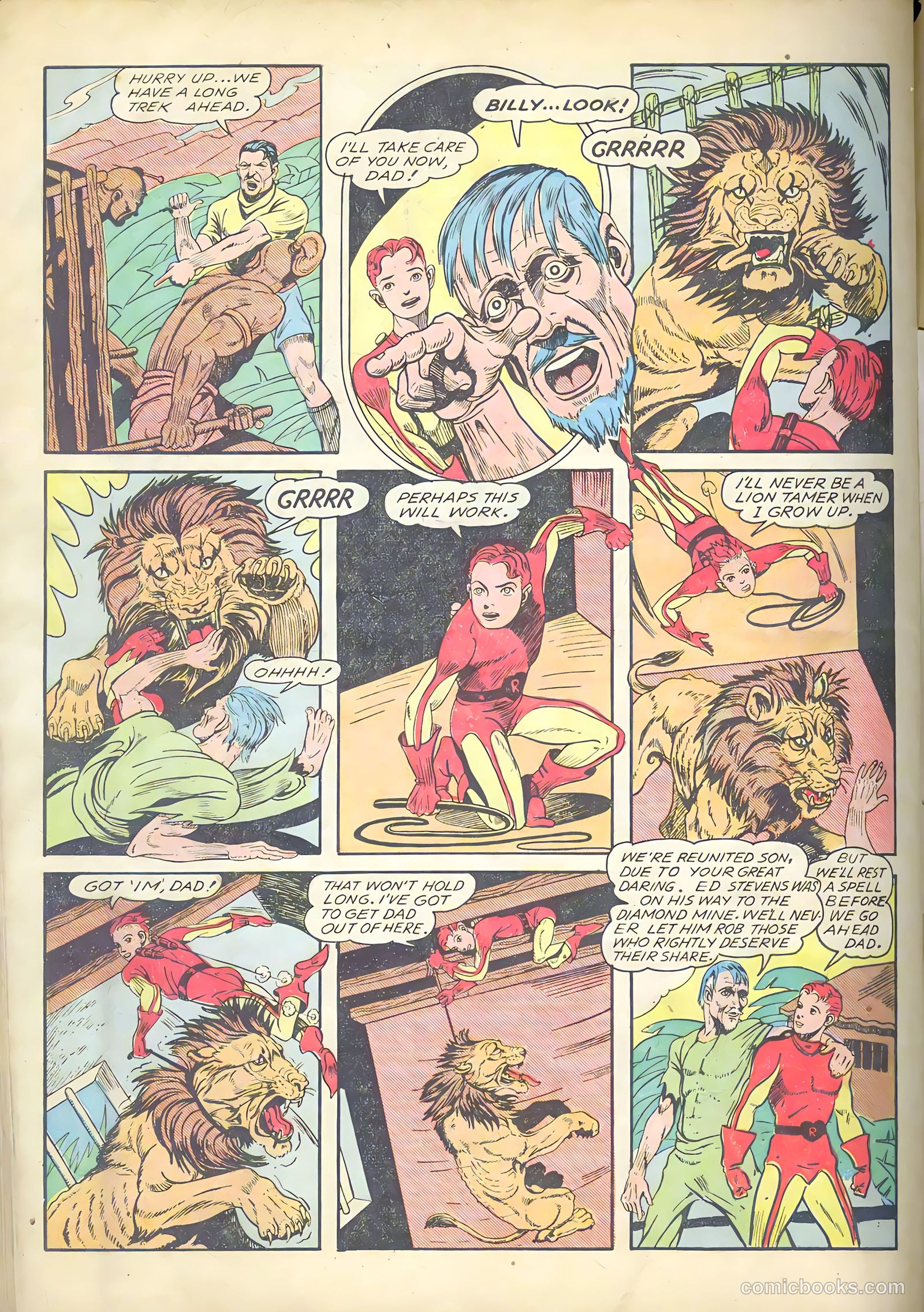 Major Victory Comics #3 (1945) — page 34 of 36