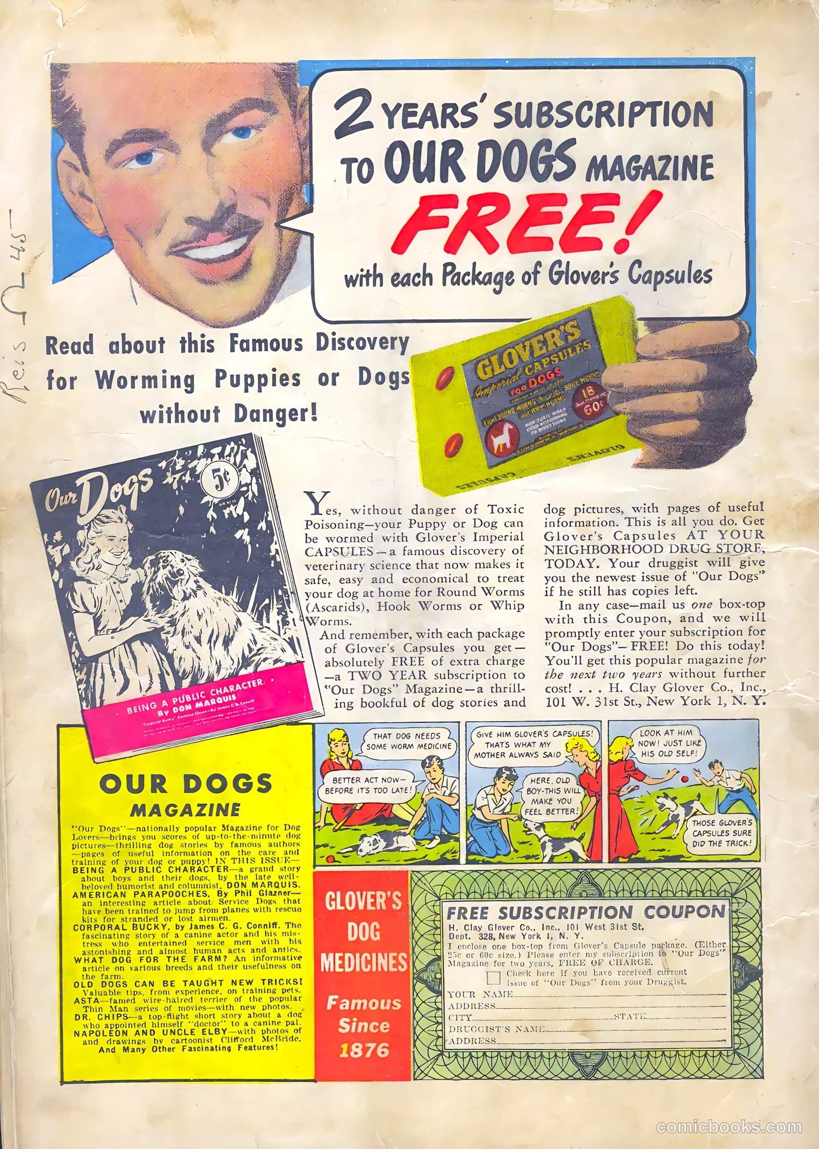 Major Victory Comics #3 (1945) — page 36 of 36