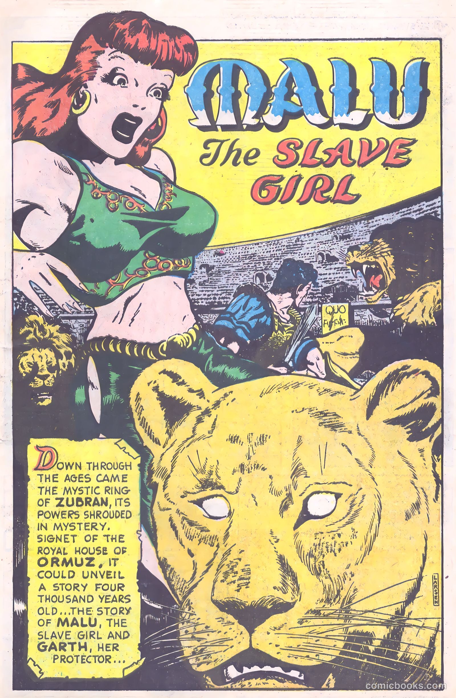Malu in the Land of Adventure #1 (1958) — page 3 of 36
