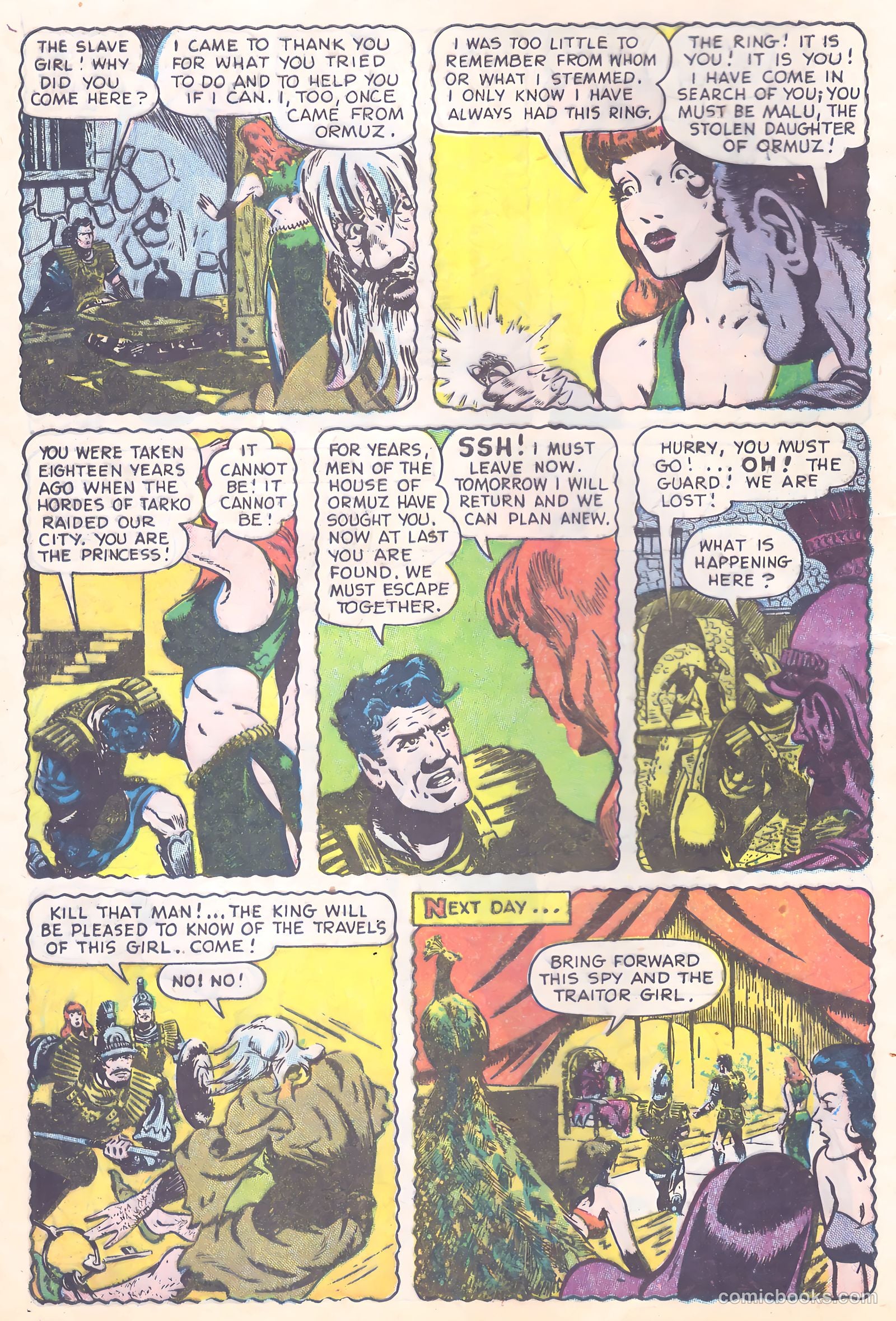 Malu in the Land of Adventure #1 (1958) — page 8 of 36
