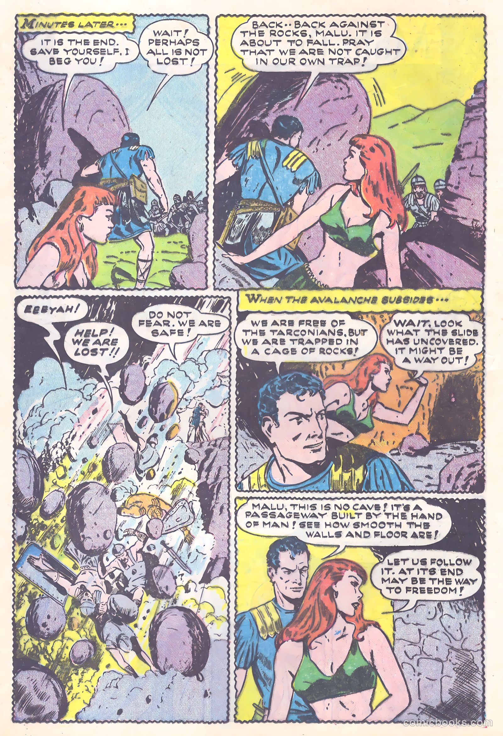 Malu in the Land of Adventure #1 (1958) — page 12 of 36