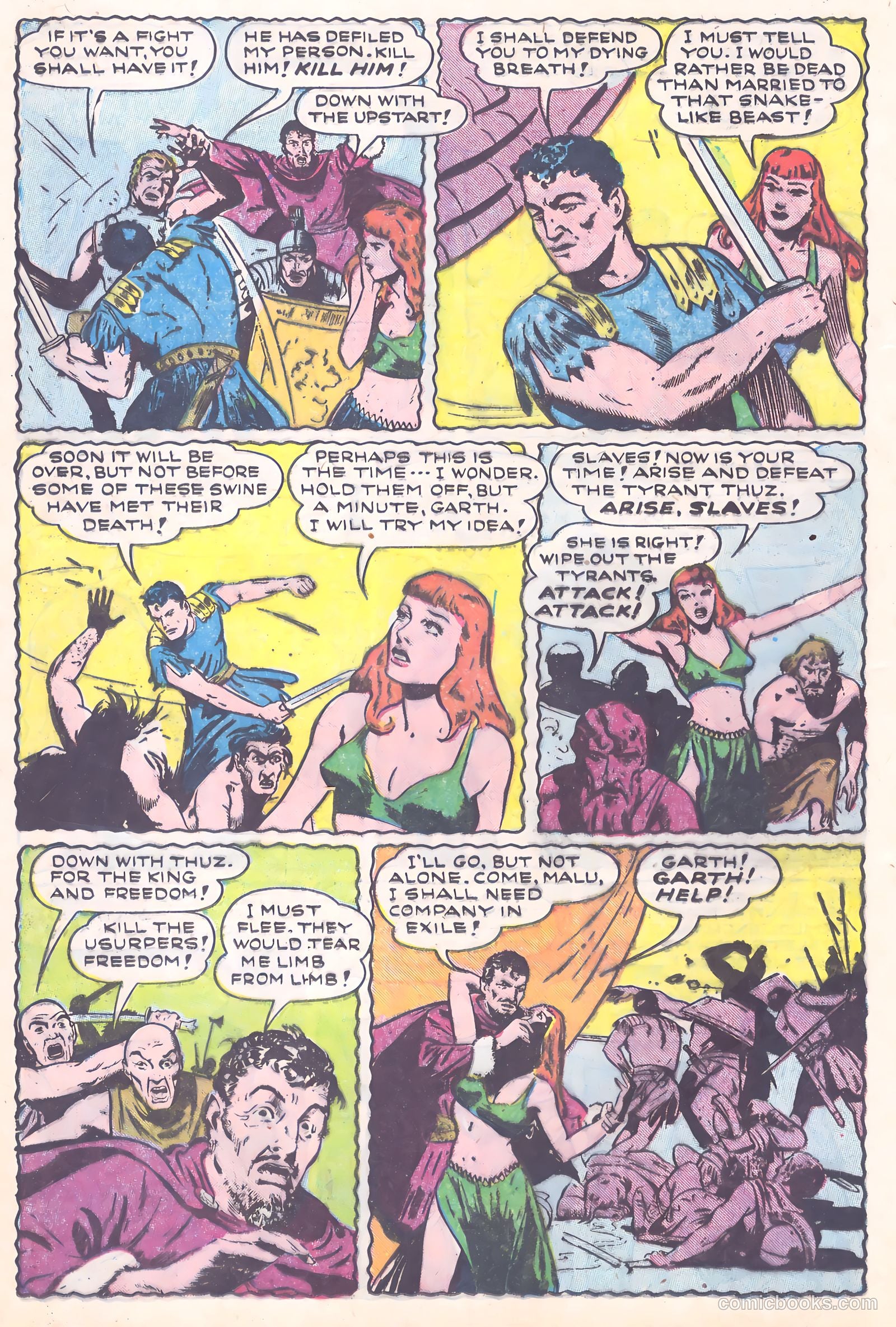 Malu in the Land of Adventure #1 (1958) — page 16 of 36