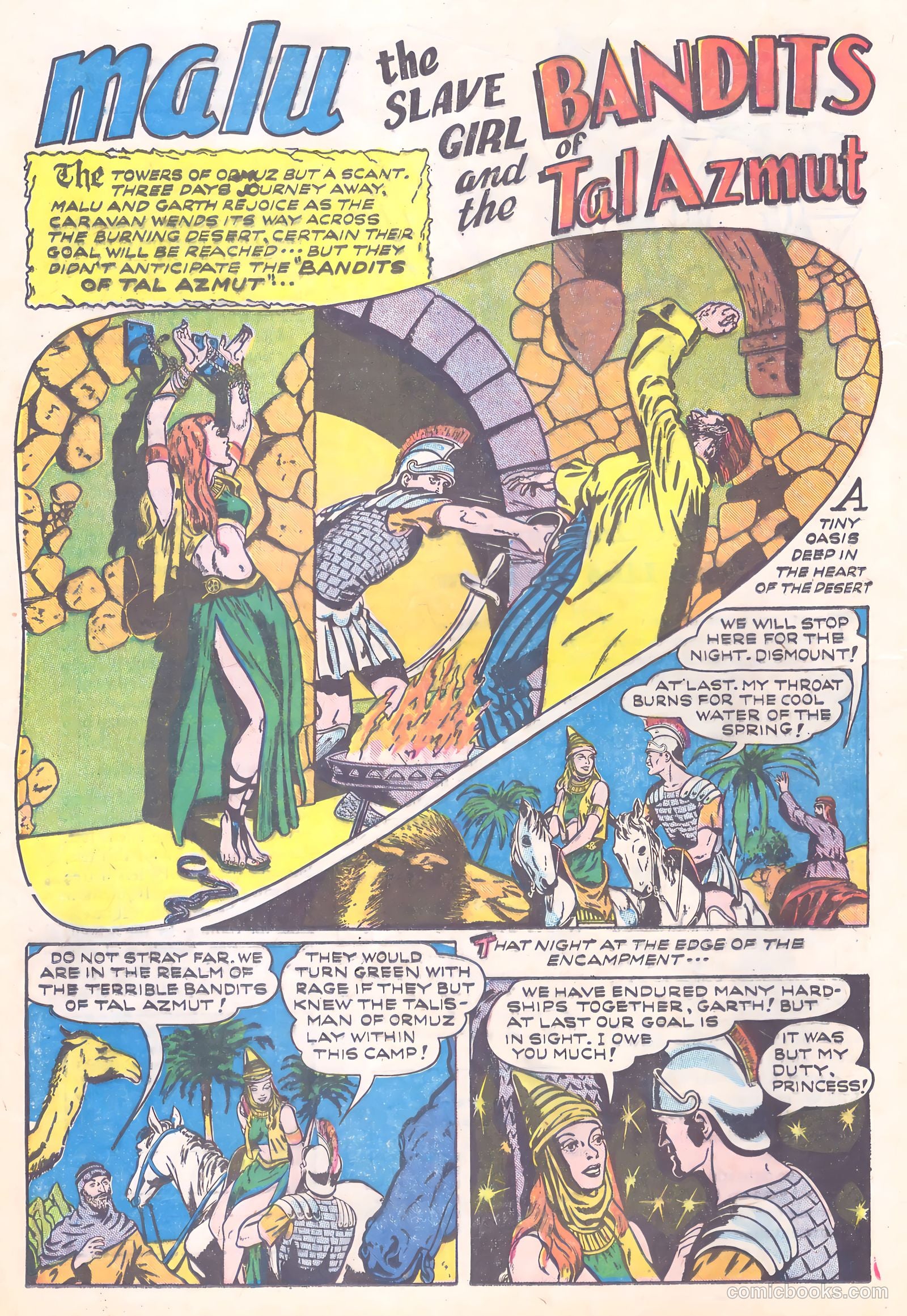 Malu in the Land of Adventure #1 (1958) — page 20 of 36