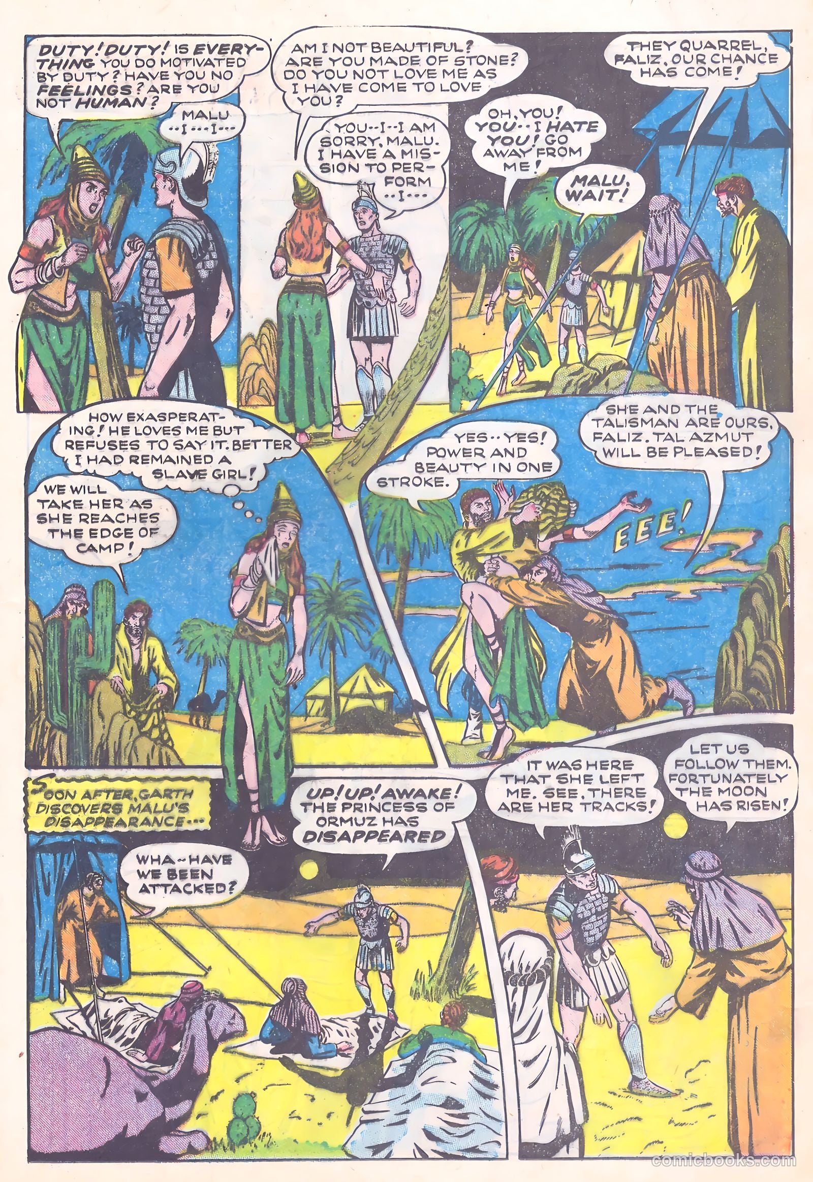 Malu in the Land of Adventure #1 (1958) — page 21 of 36