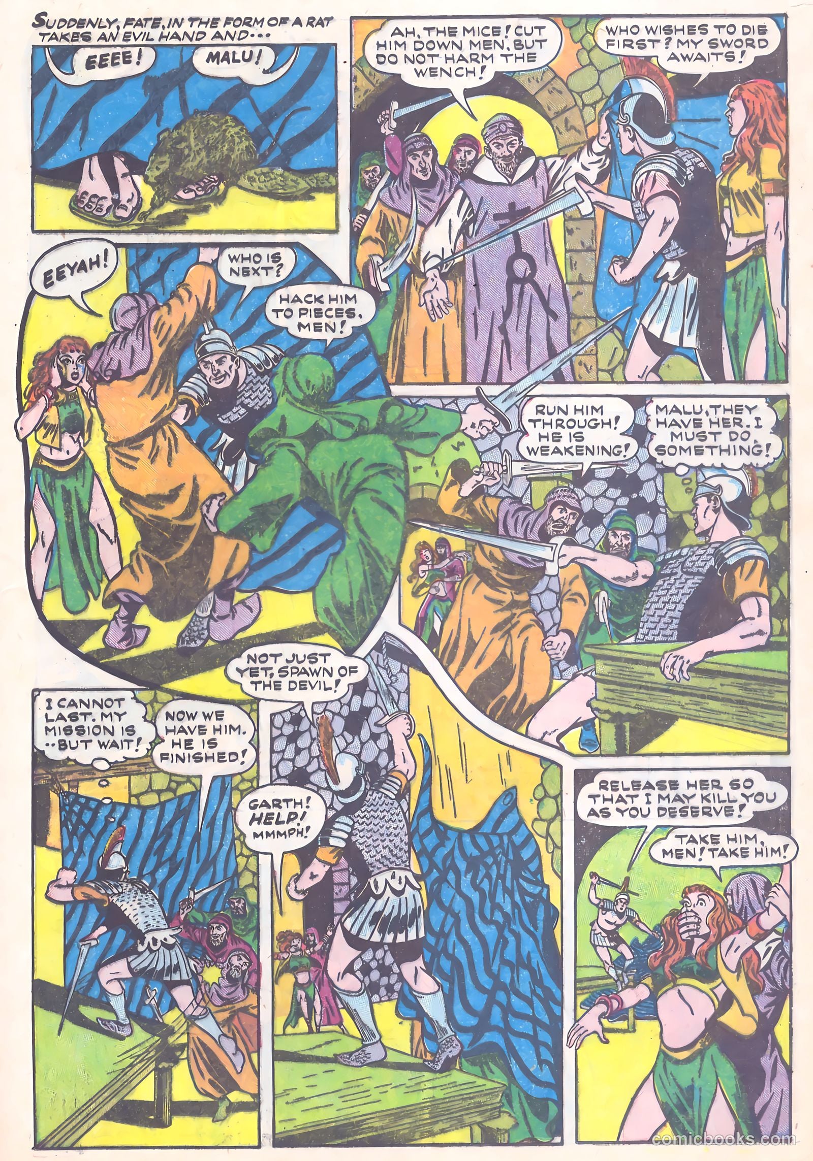 Malu in the Land of Adventure #1 (1958) — page 25 of 36