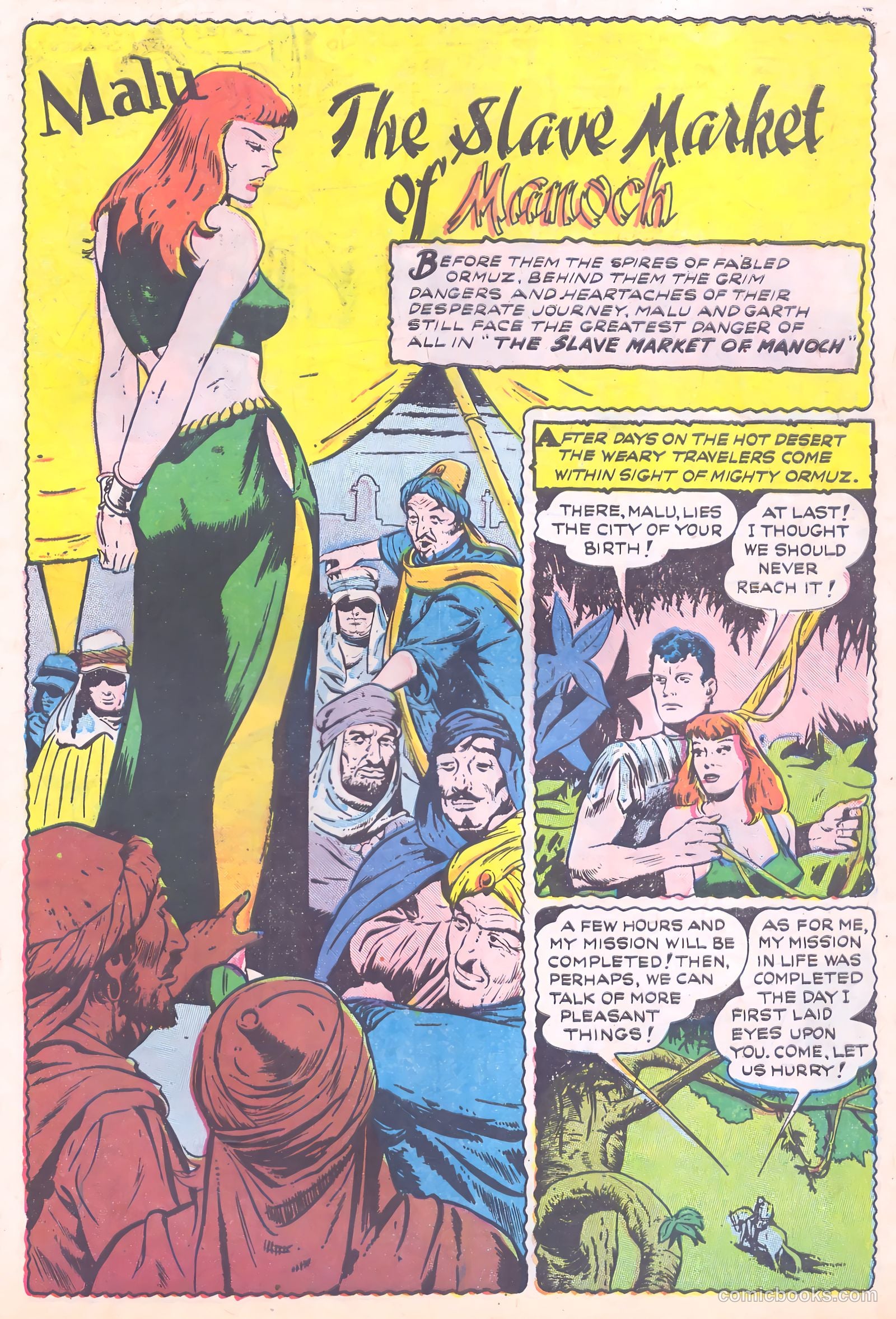 Malu in the Land of Adventure #1 (1958) — page 27 of 36