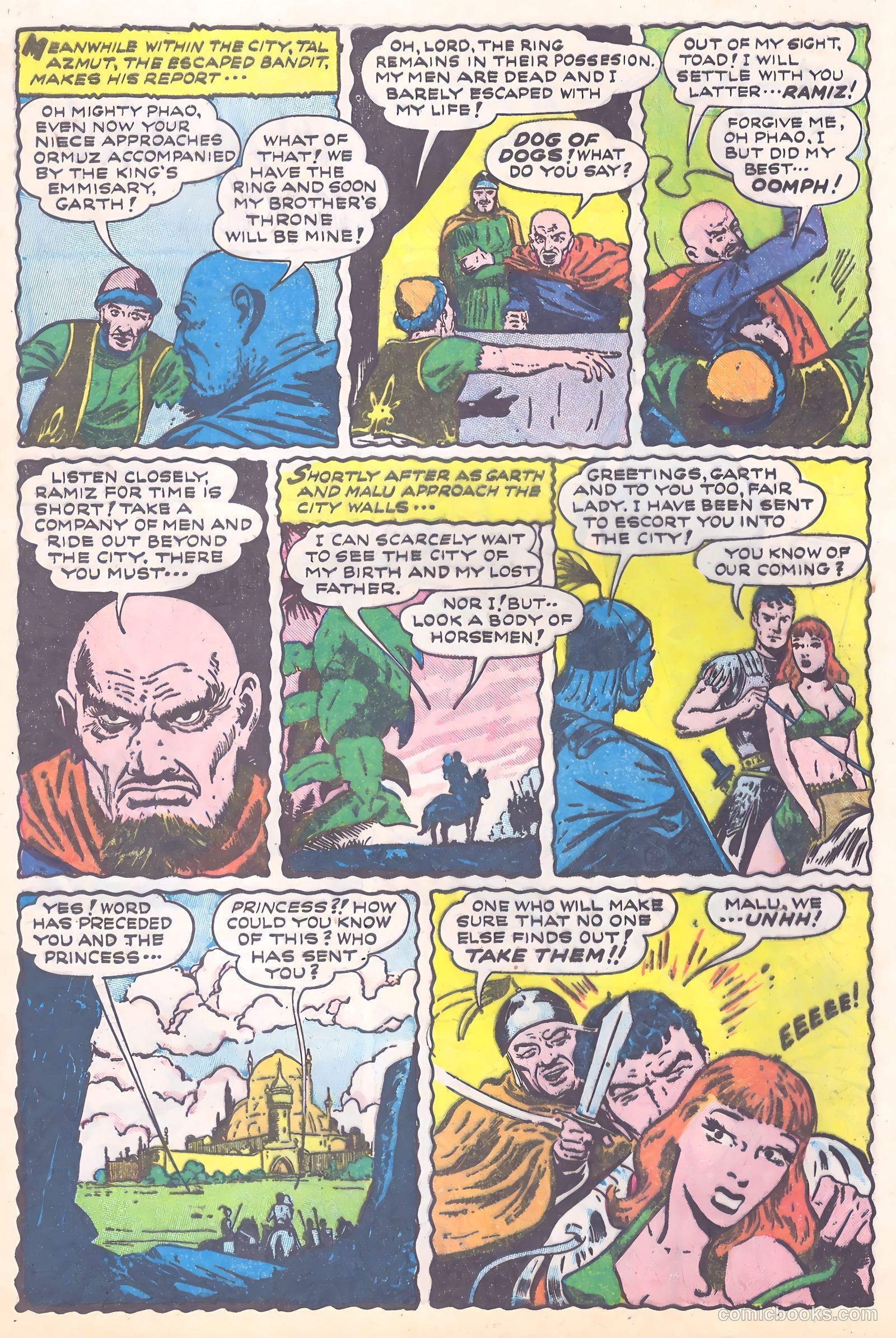 Malu in the Land of Adventure #1 (1958) — page 28 of 36