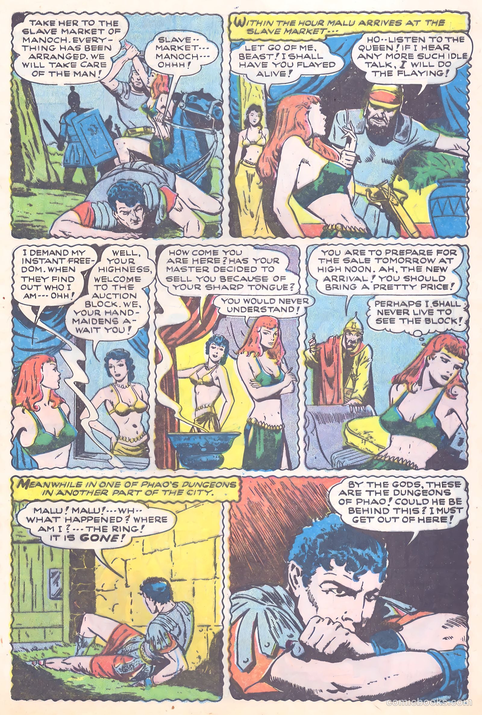 Malu in the Land of Adventure #1 (1958) — page 29 of 36