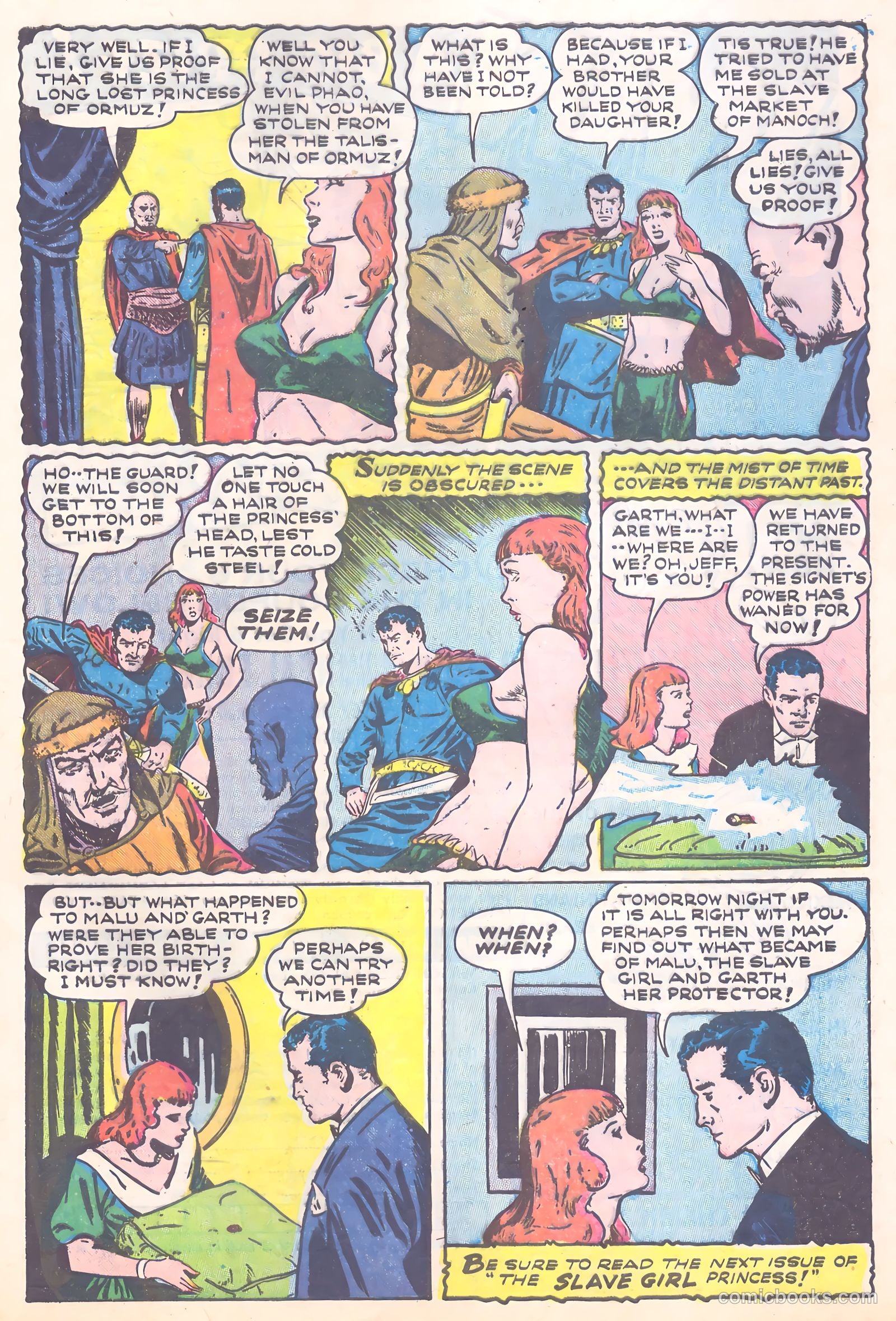 Malu in the Land of Adventure #1 (1958) — page 33 of 36