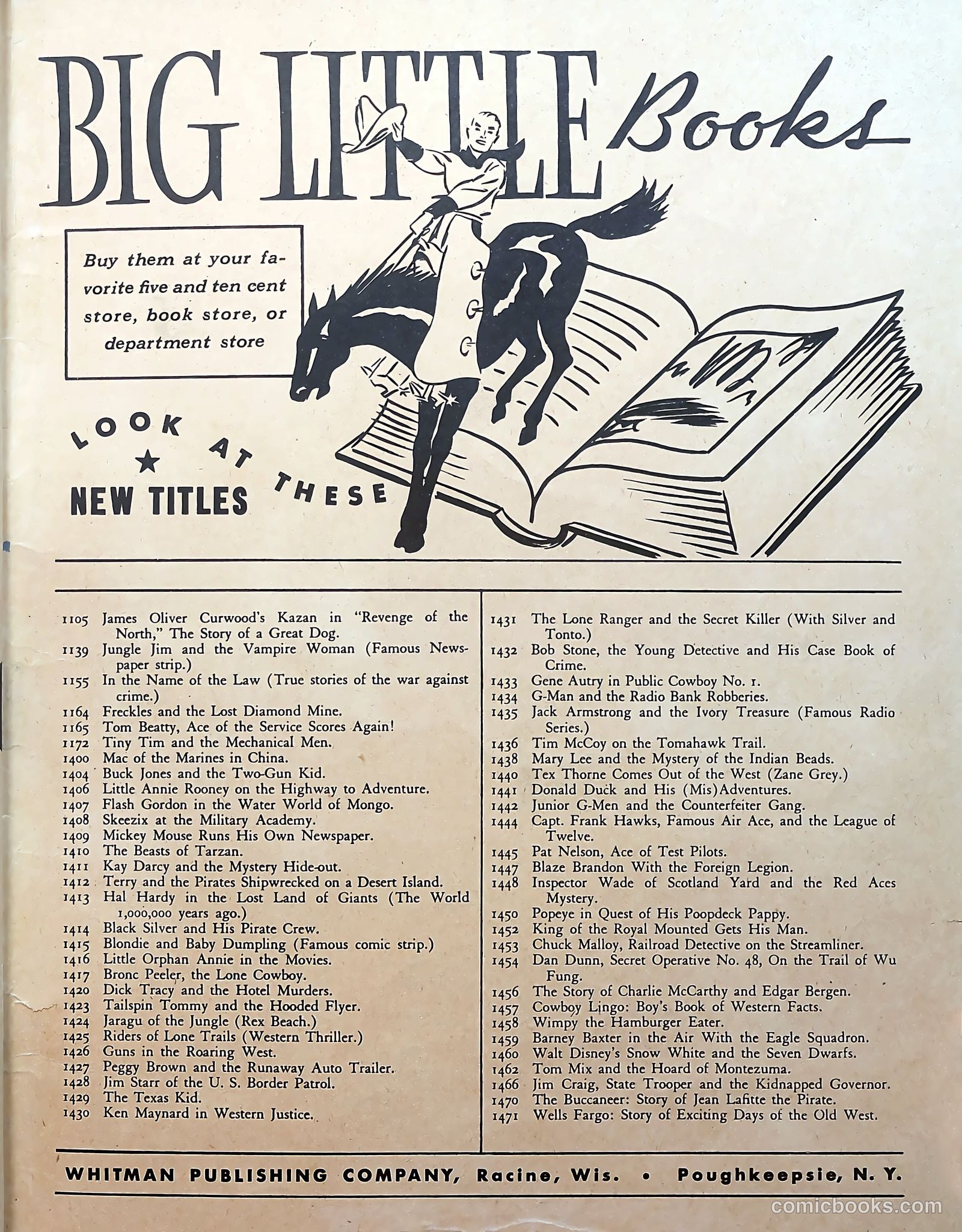 Mammoth Comic Annual #1 (1937) — page 75 of 76