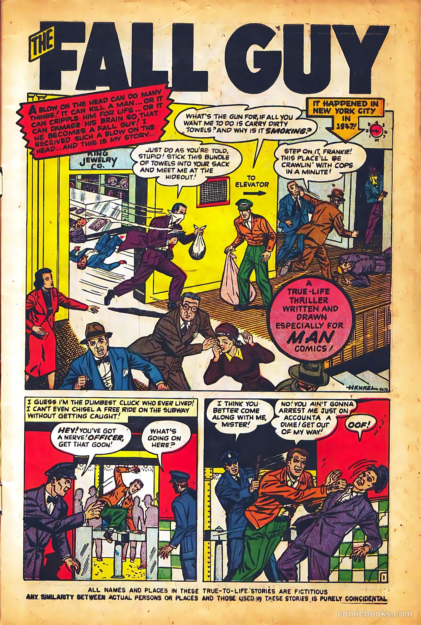 Man Comics #1 (1949) — page 3 of 52