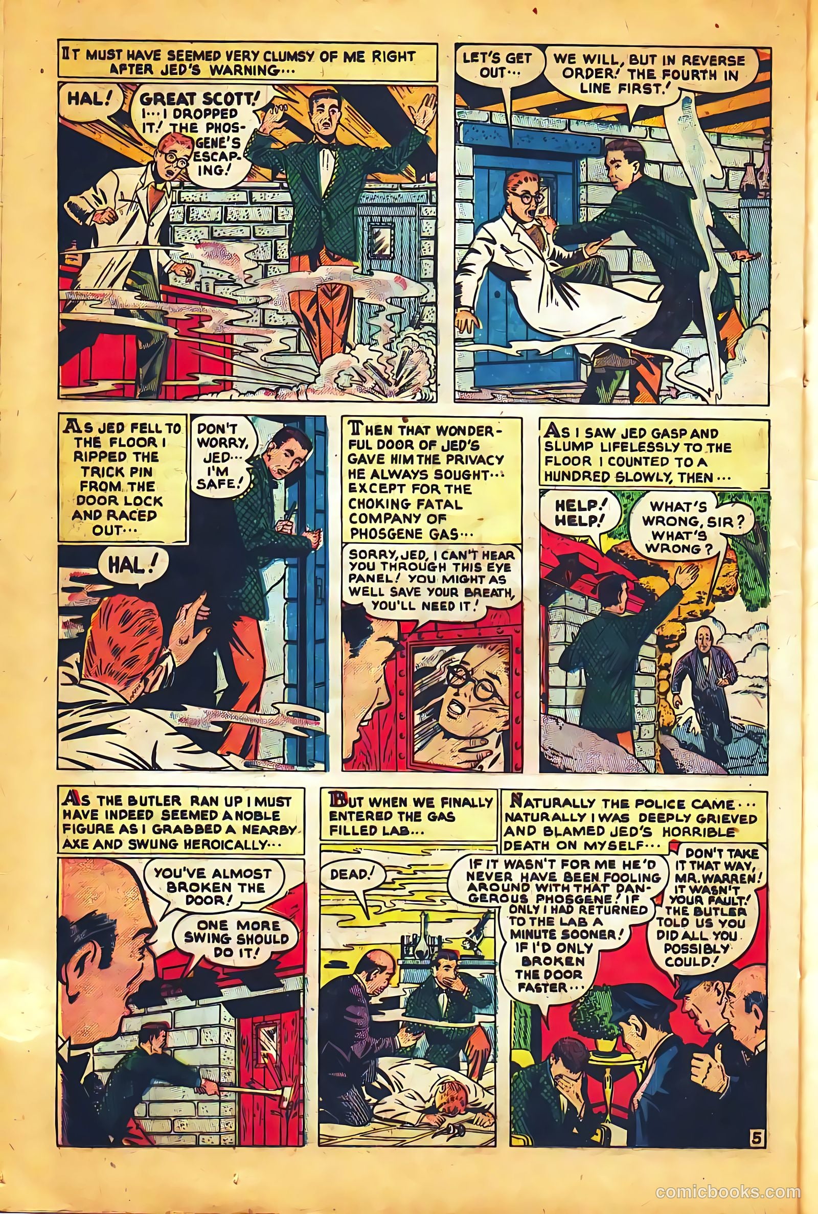 Man Comics #1 (1949) — page 32 of 52
