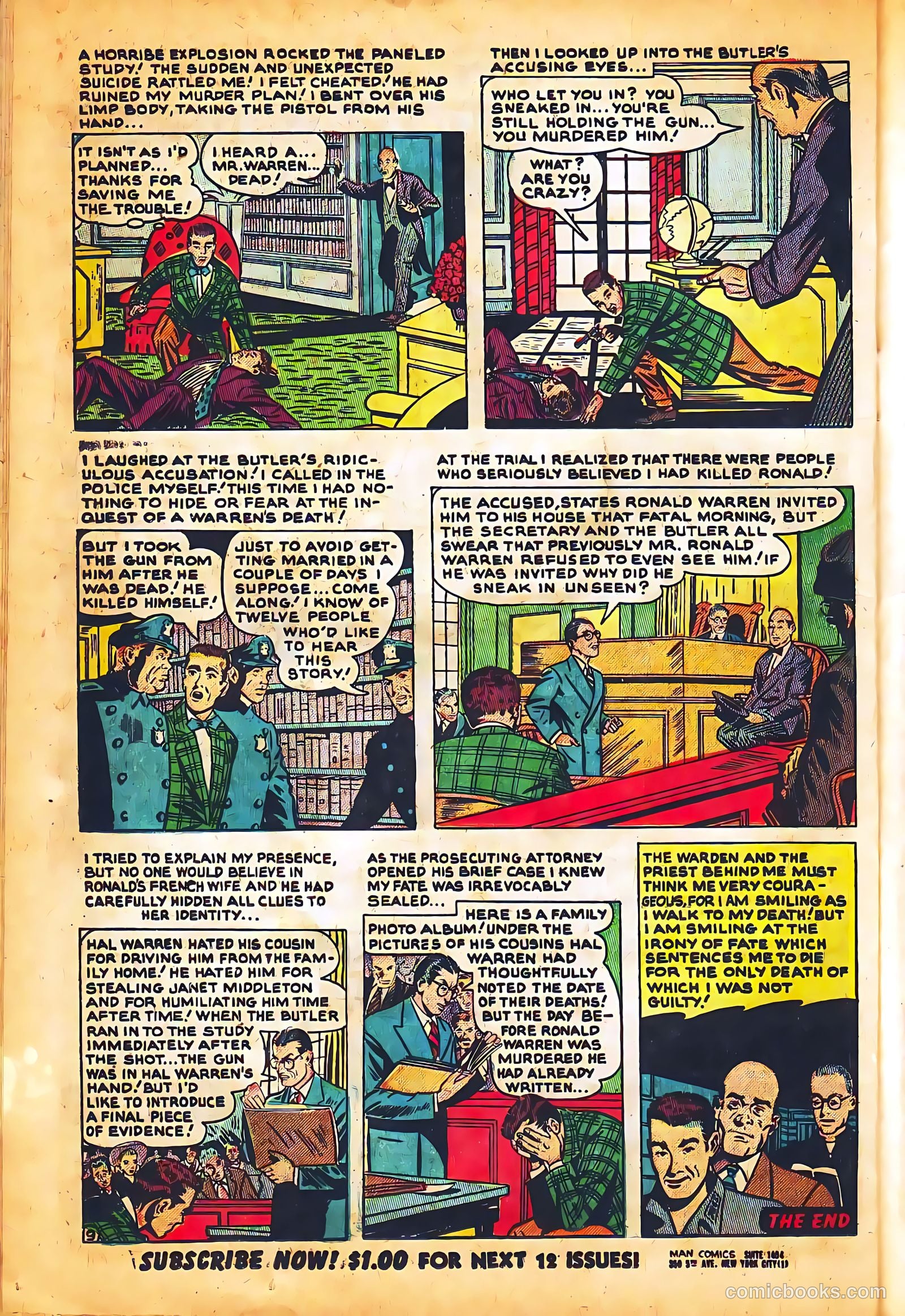 Man Comics #1 (1949) — page 36 of 52