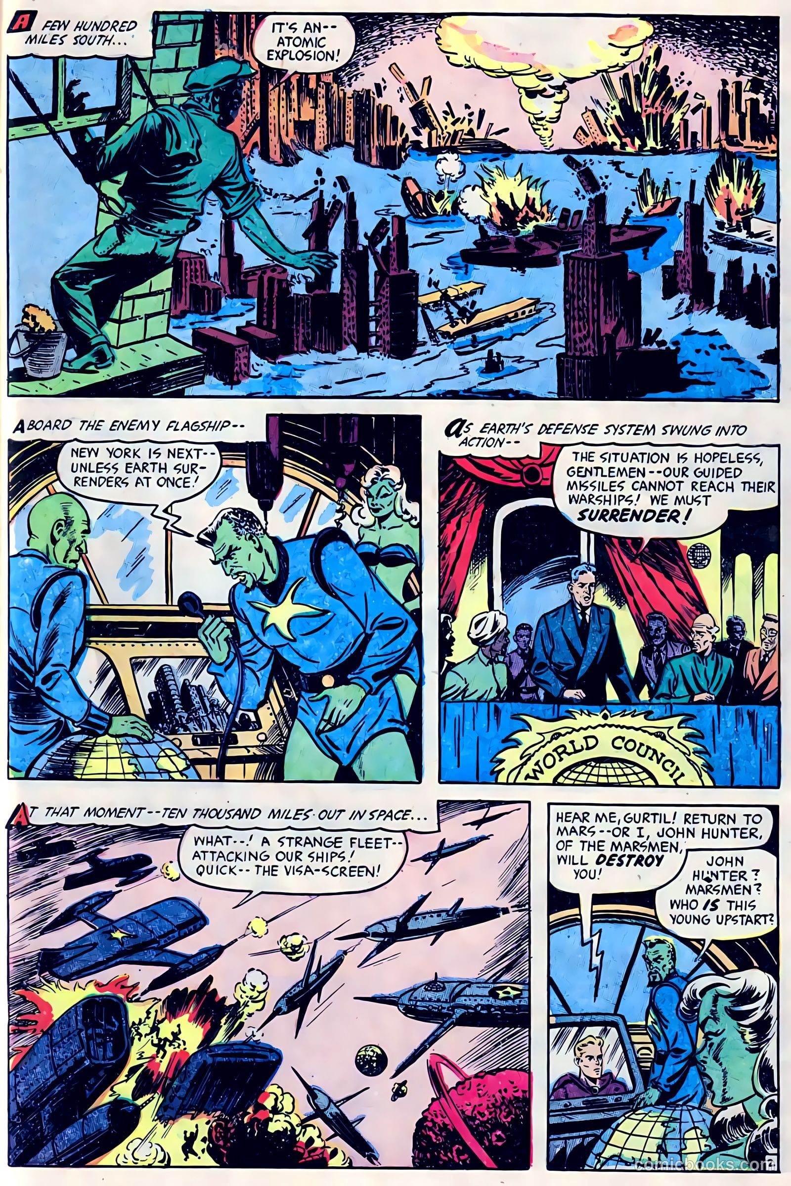 Man O' Mars #1 (1953) — page 5 of 36