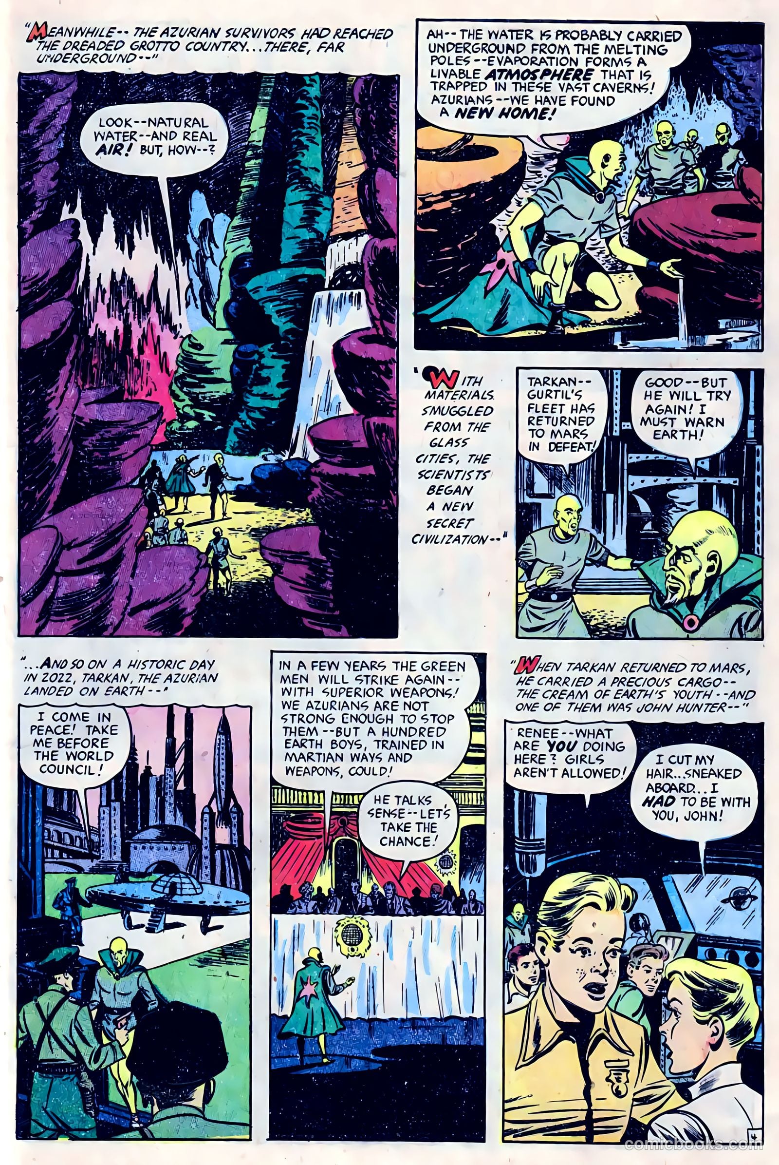 Man O' Mars #1 (1953) — page 7 of 36