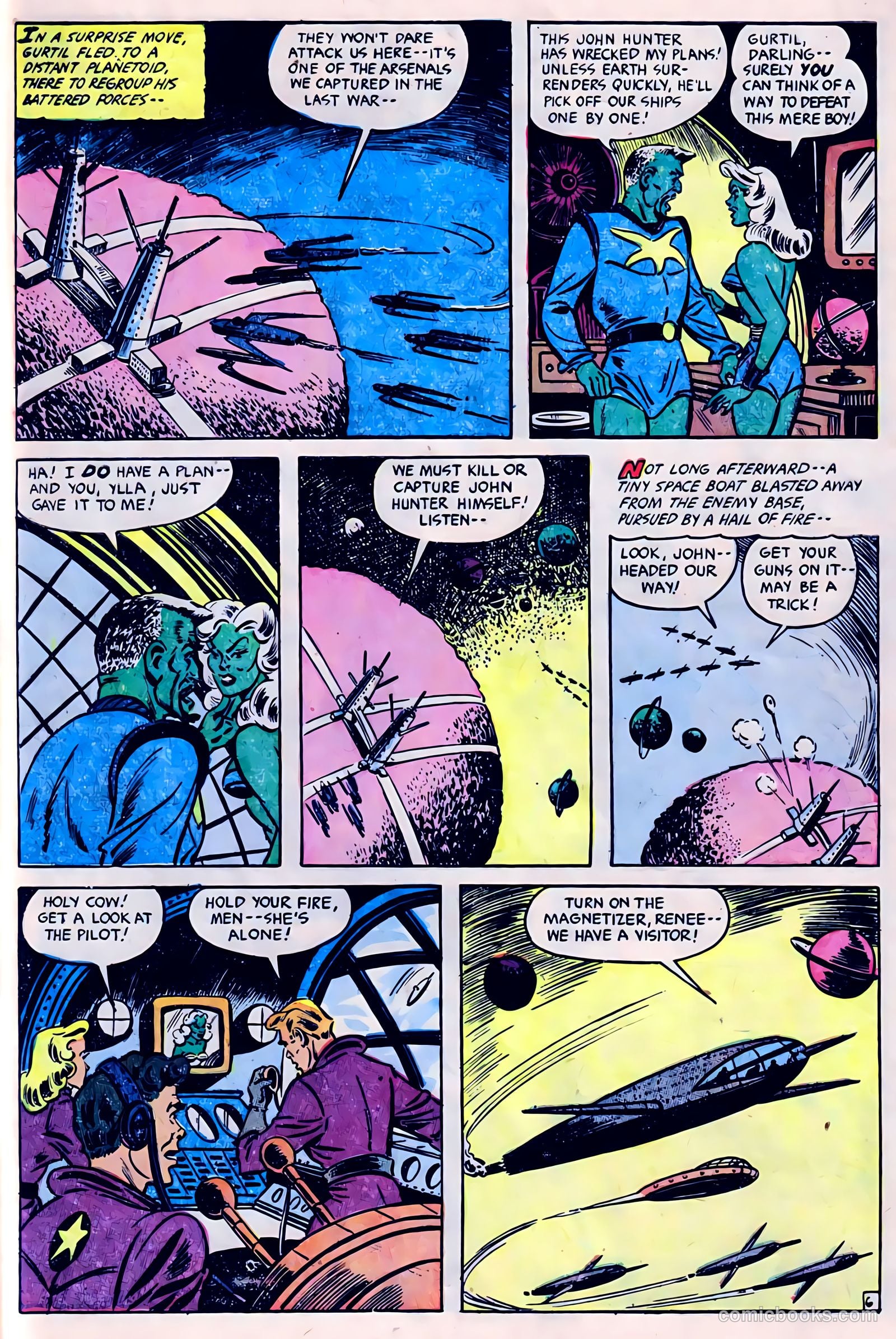 Man O' Mars #1 (1953) — page 9 of 36