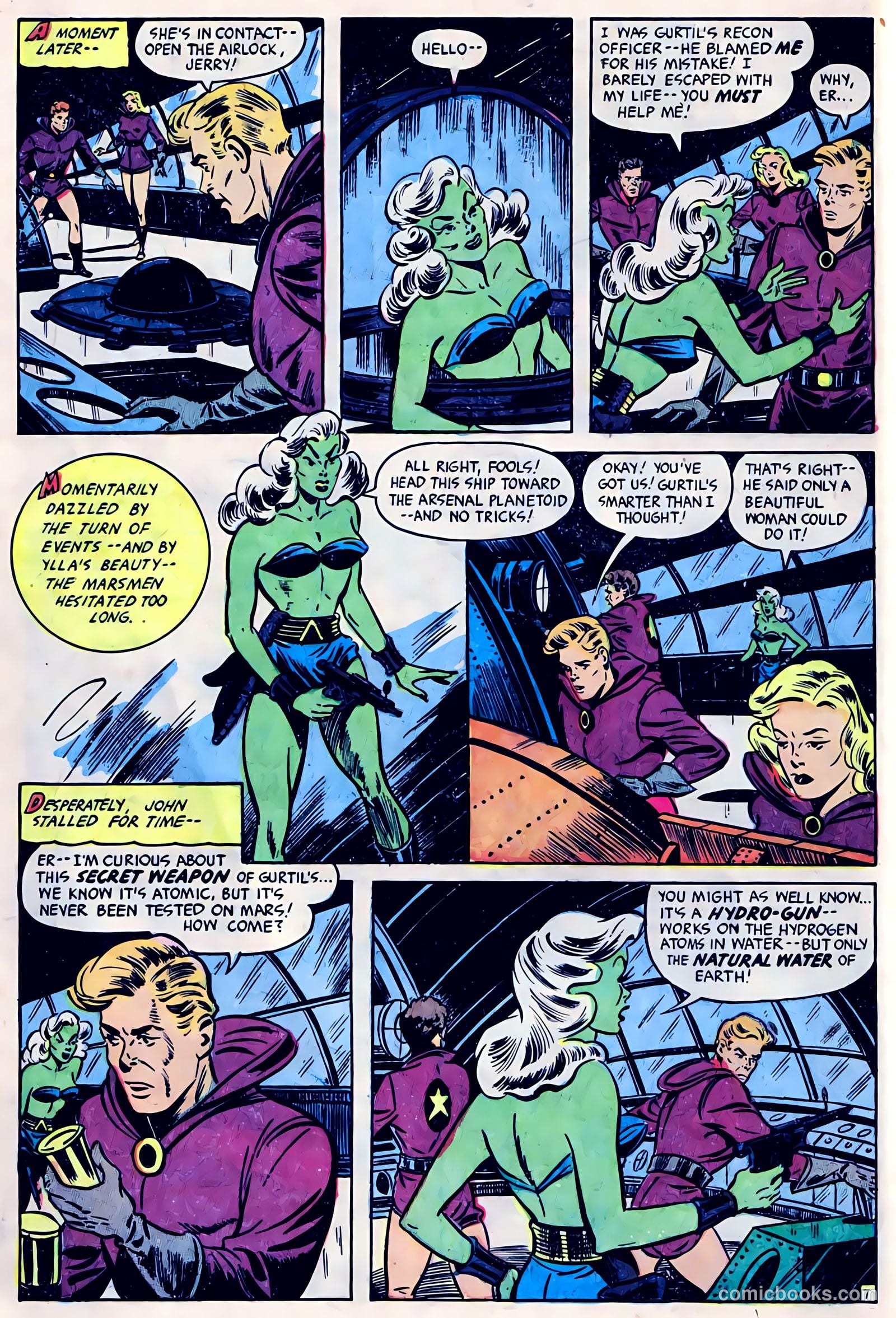 Man O' Mars #1 (1953) — page 10 of 36