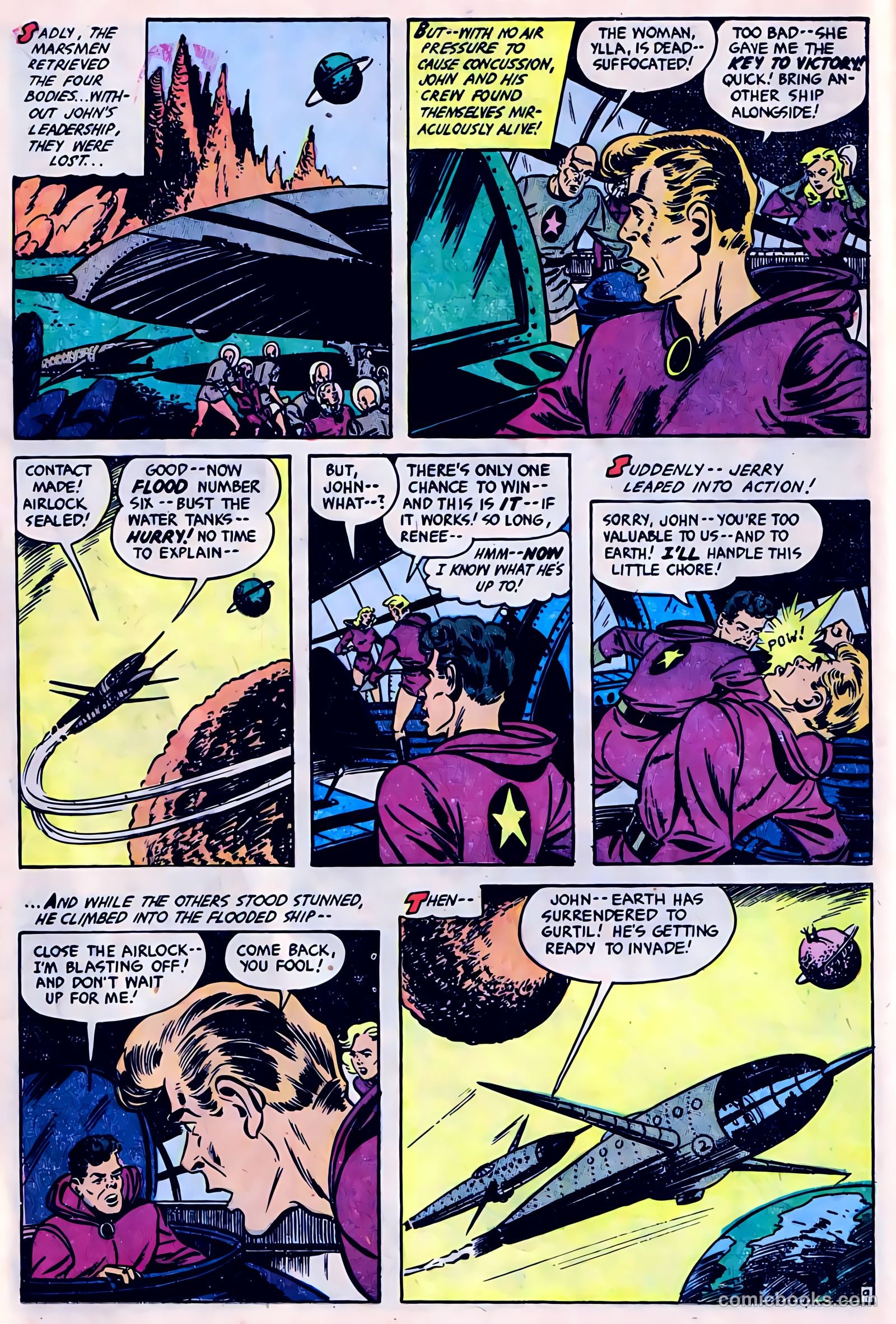 Man O' Mars #1 (1953) — page 12 of 36
