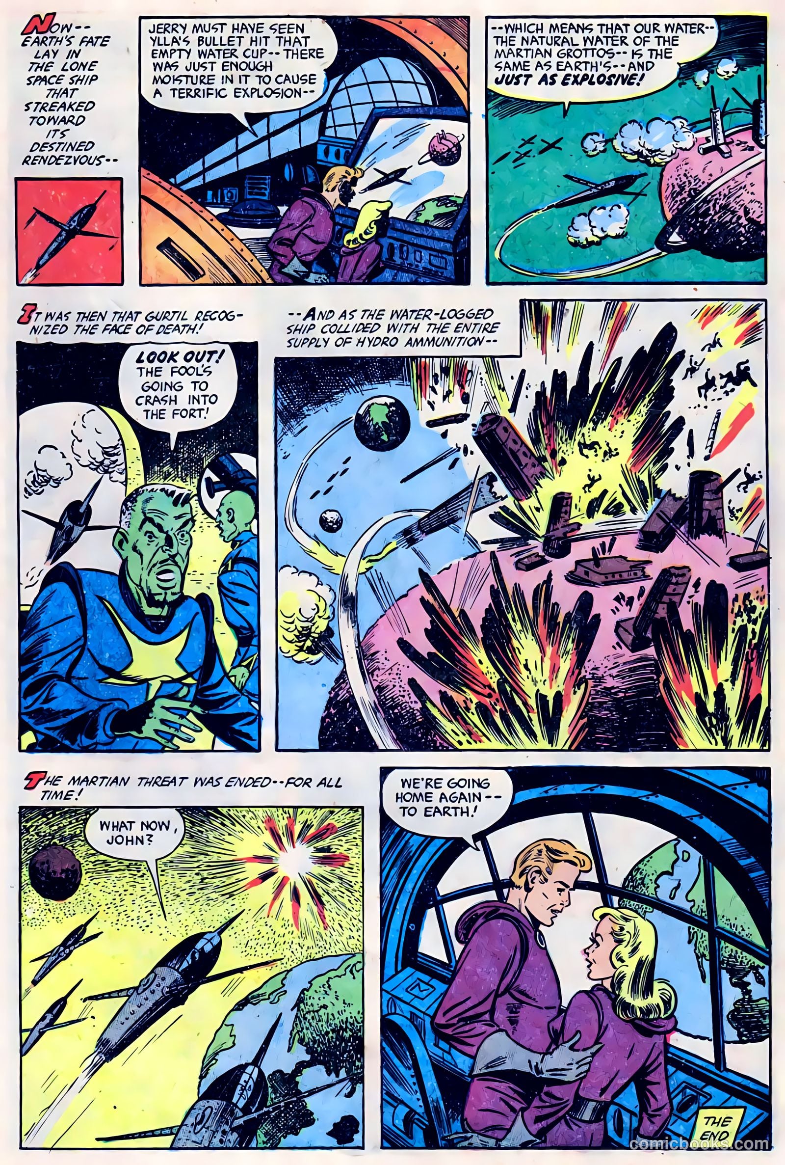 Man O' Mars #1 (1953) — page 13 of 36