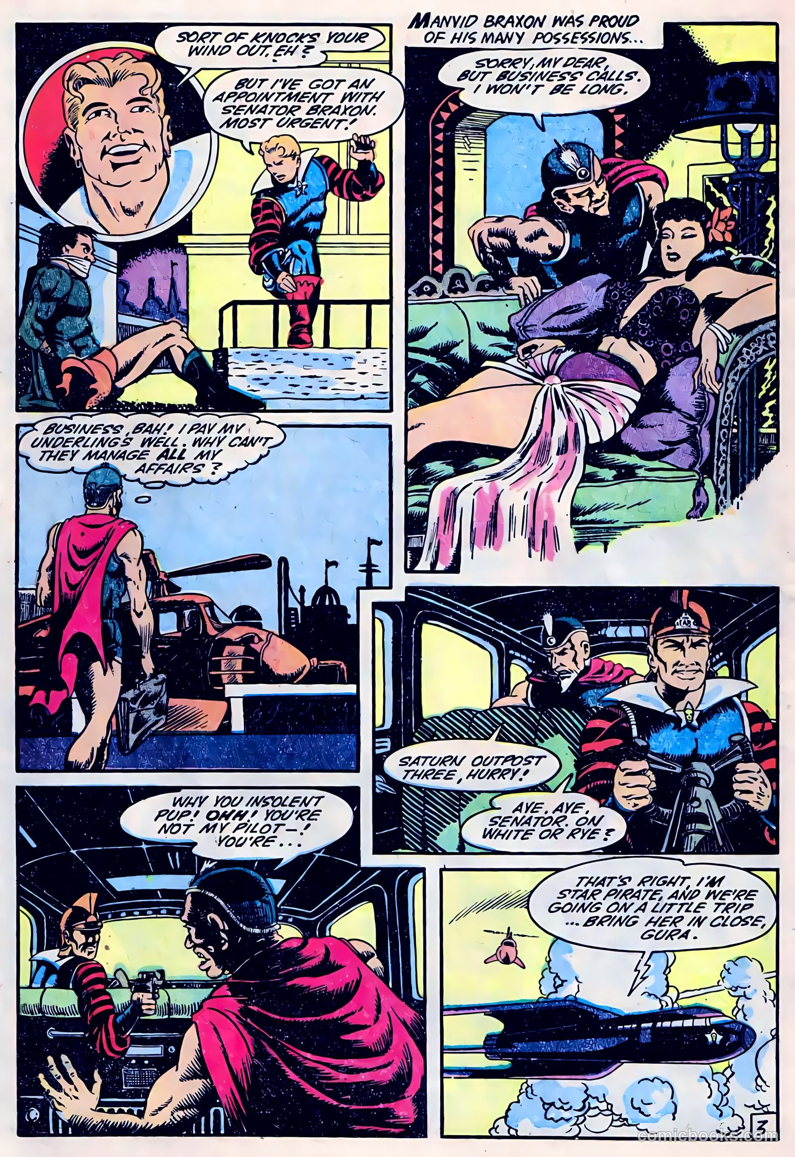 Man O' Mars #1 (1953) — page 22 of 36