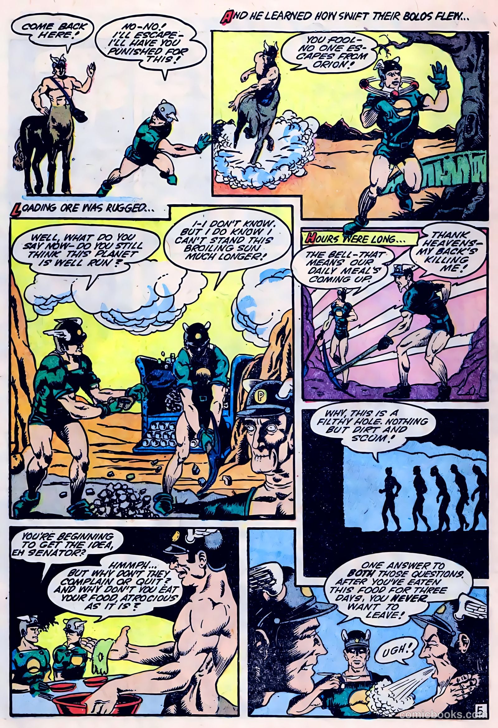 Man O' Mars #1 (1953) — page 24 of 36
