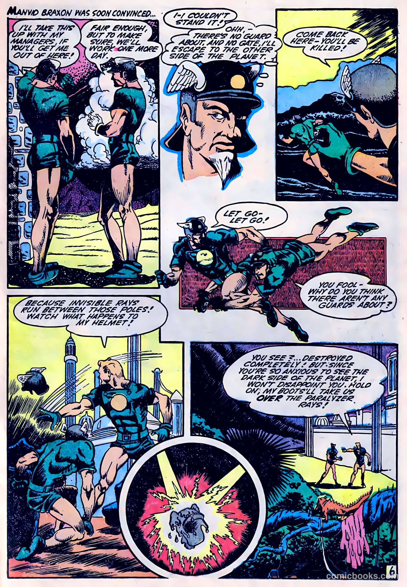Man O' Mars #1 (1953) — page 25 of 36