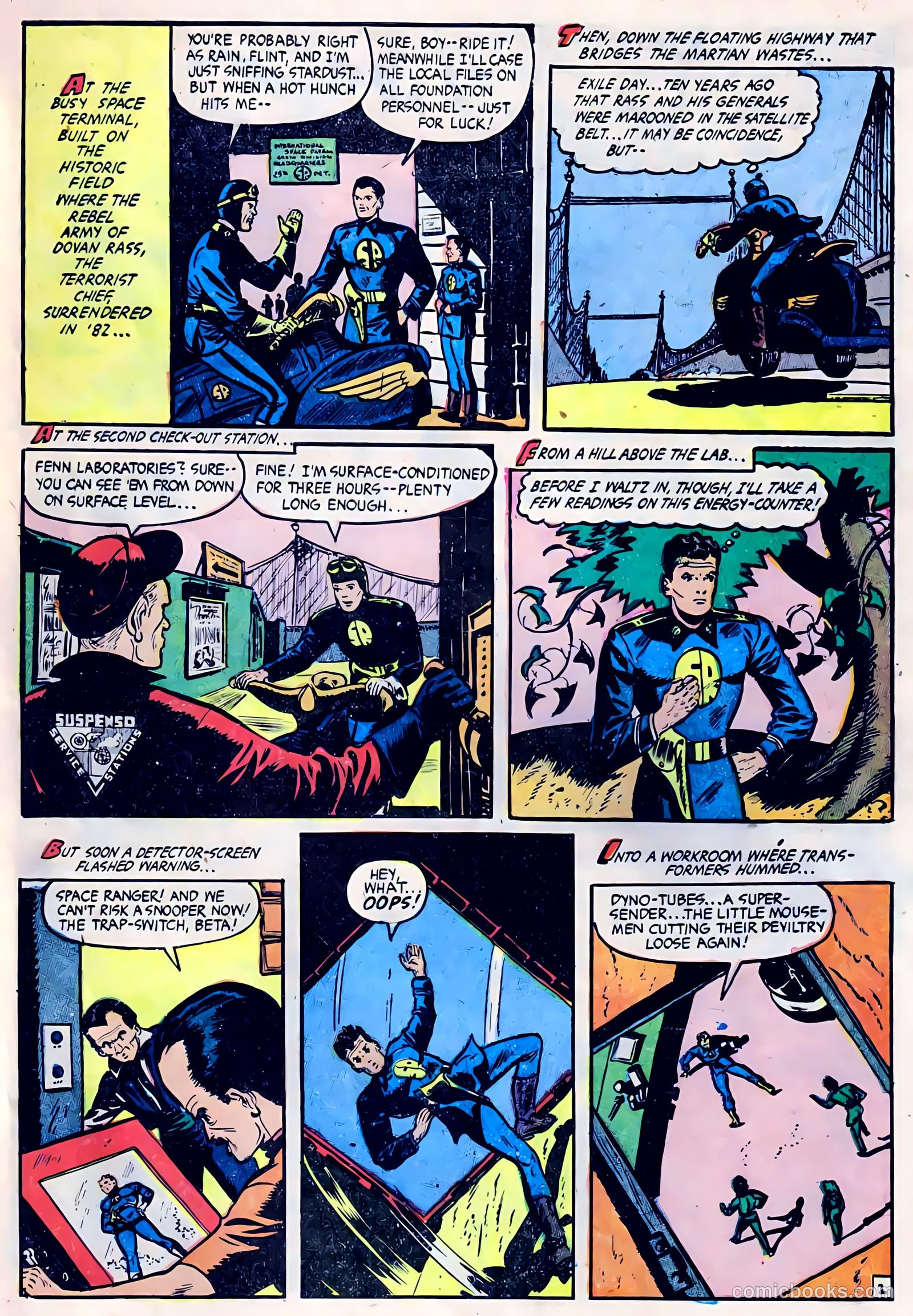 Man O' Mars #1 (1953) — page 29 of 36