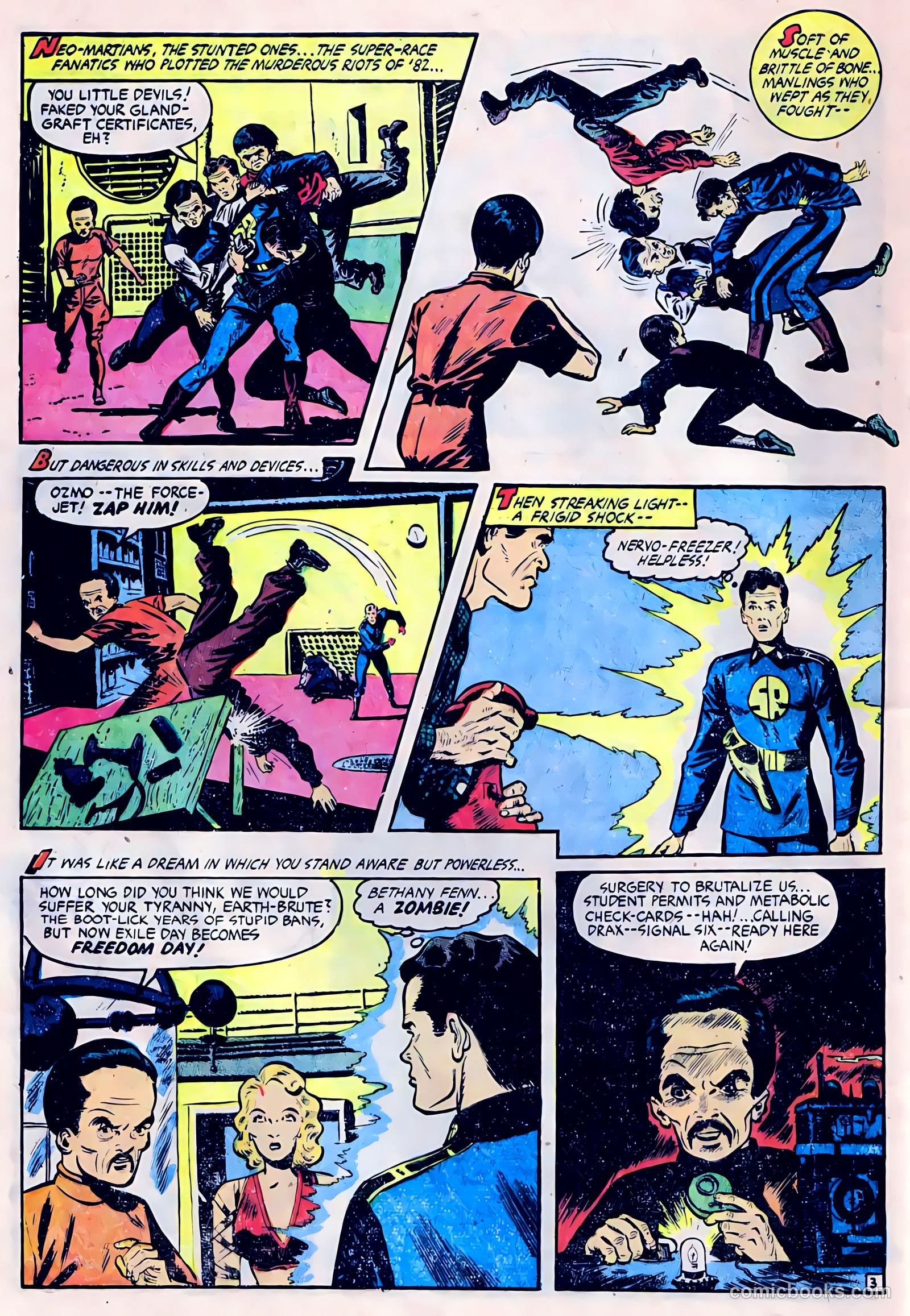 Man O' Mars #1 (1953) — page 30 of 36