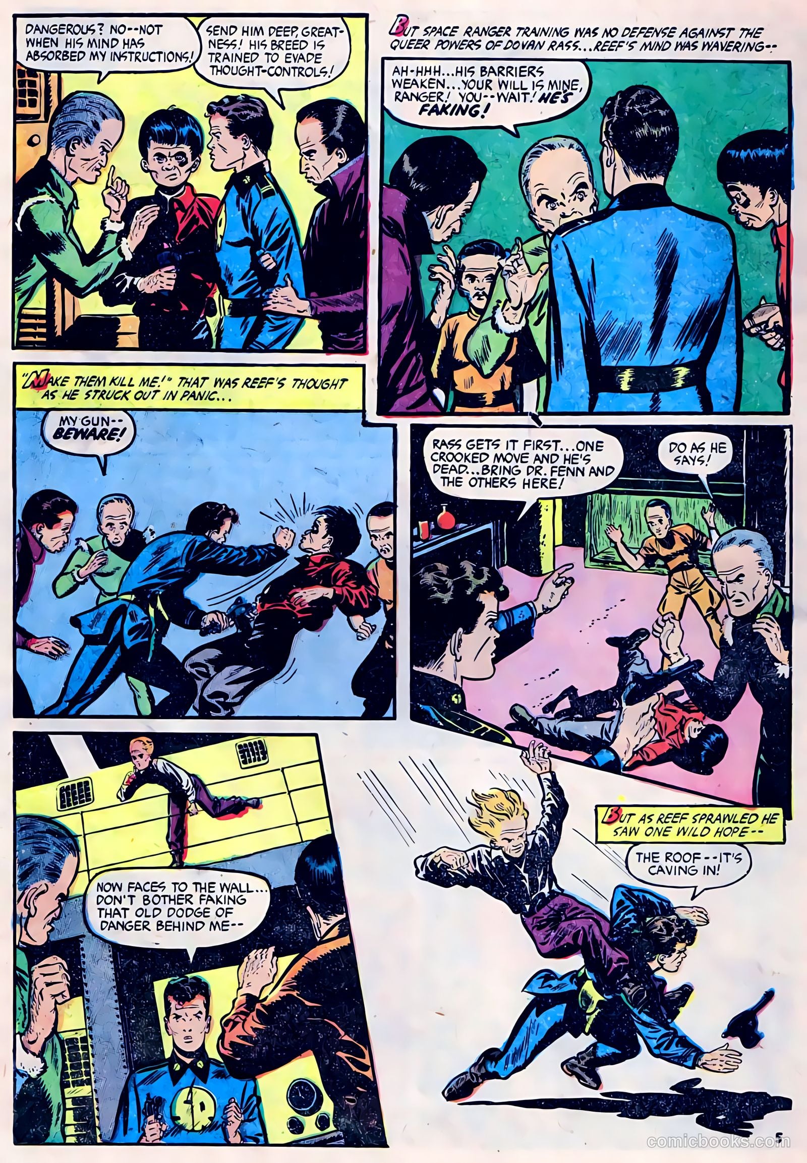 Man O' Mars #1 (1953) — page 32 of 36