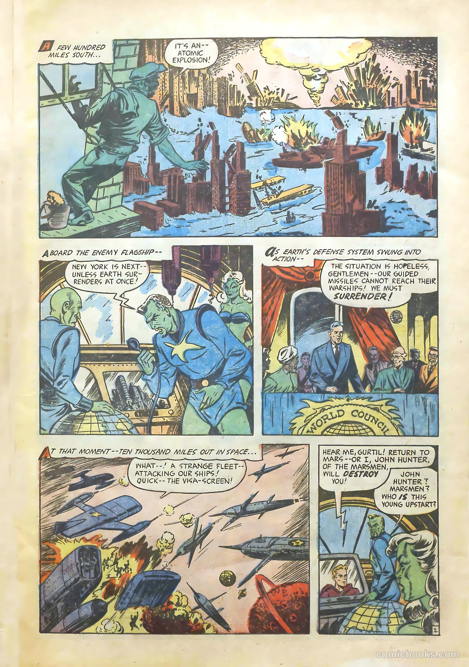 Man O' Mars #1 (1958) — page 5 of 36