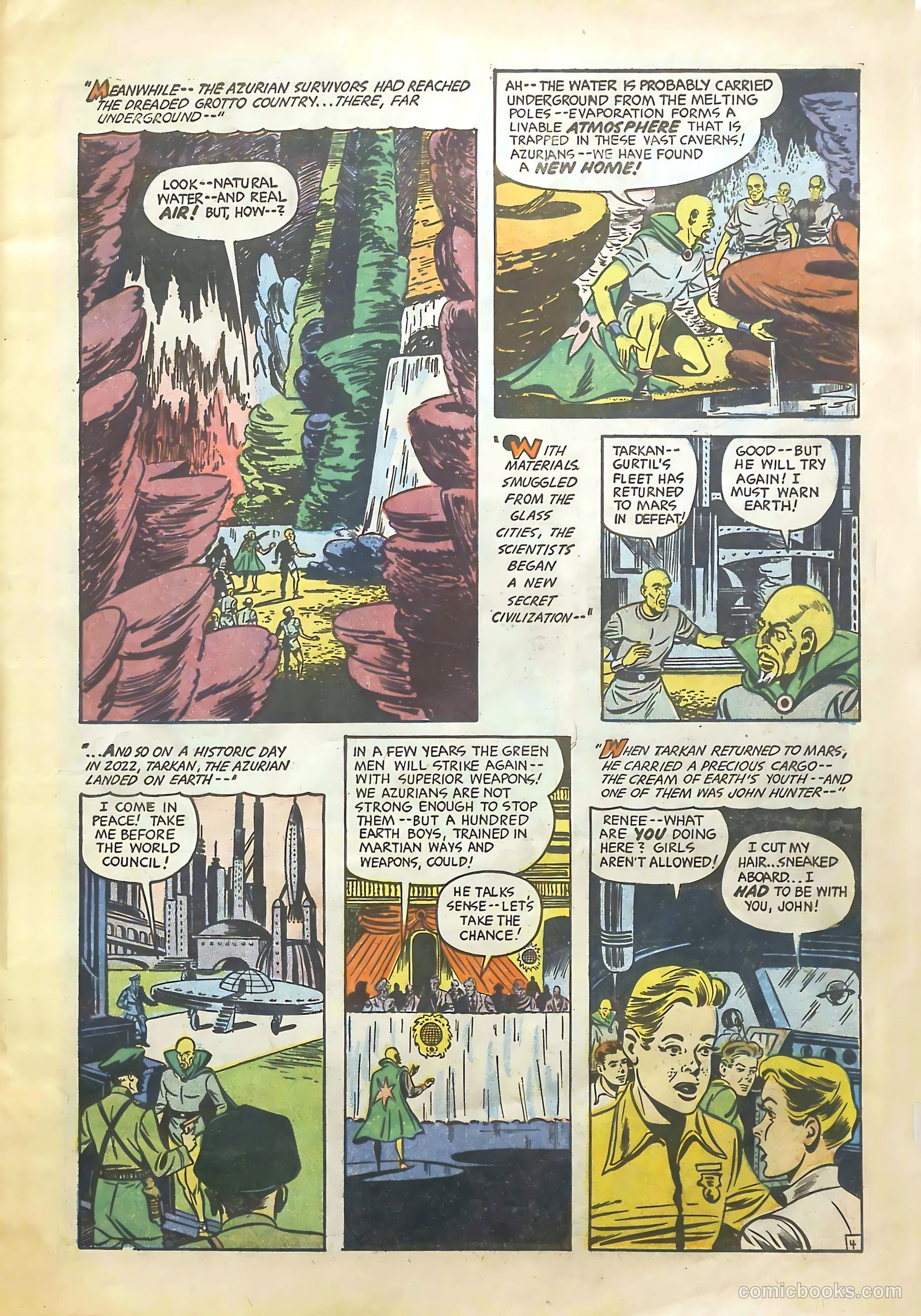 Man O' Mars #1 (1958) — page 7 of 36