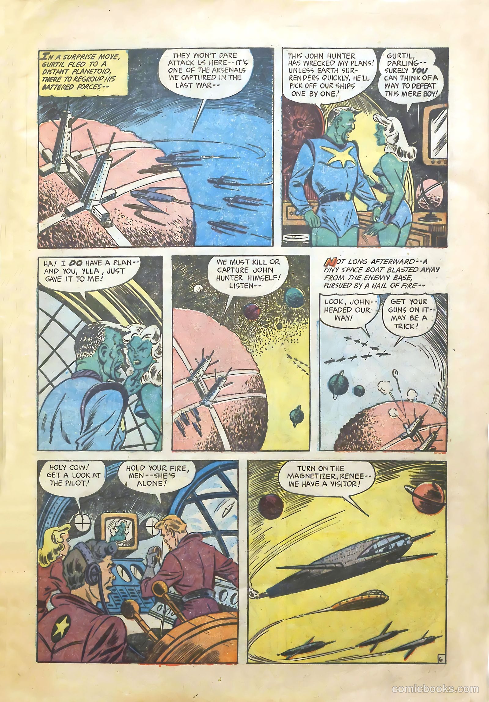 Man O' Mars #1 (1958) — page 9 of 36