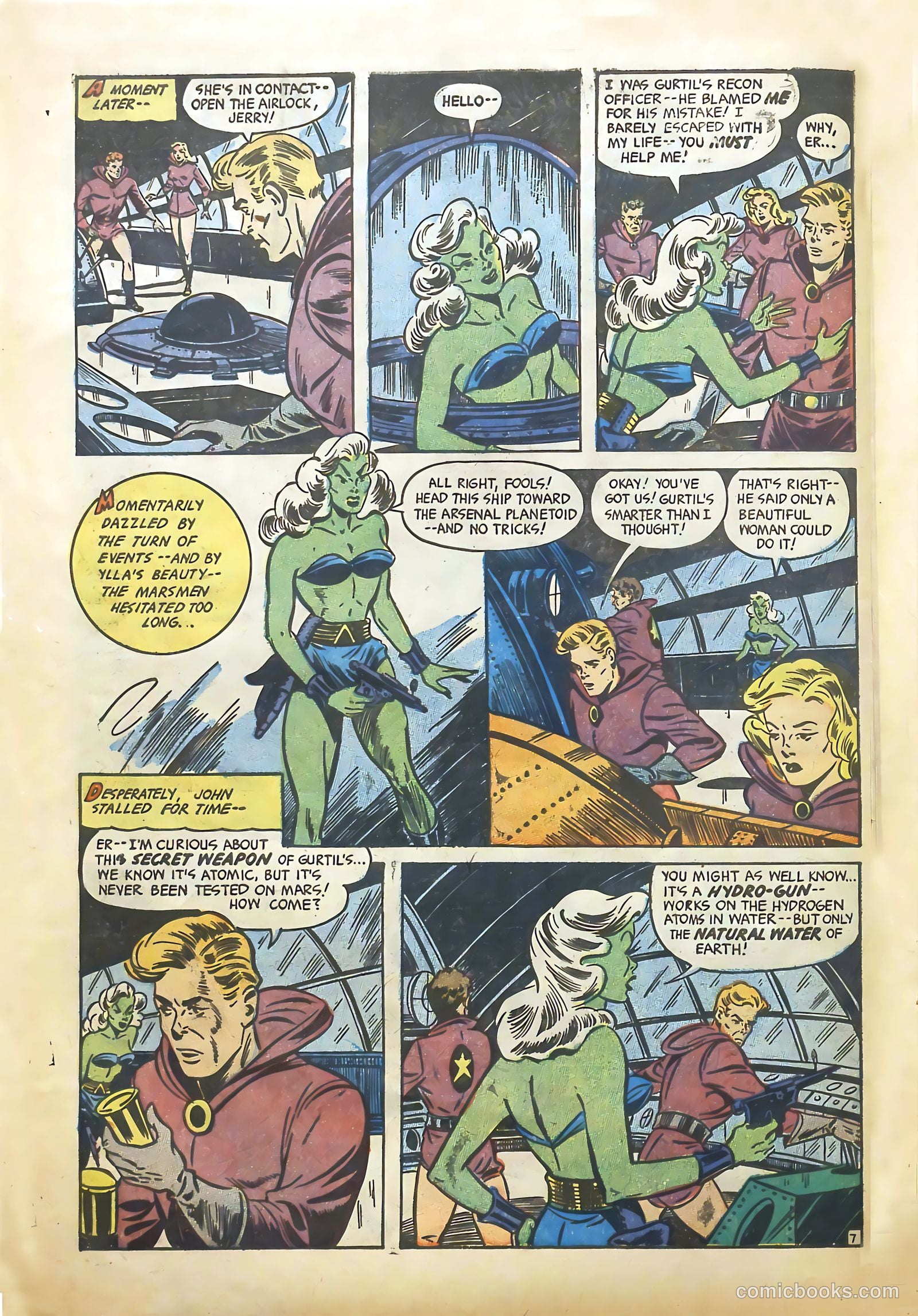 Man O' Mars #1 (1958) — page 10 of 36