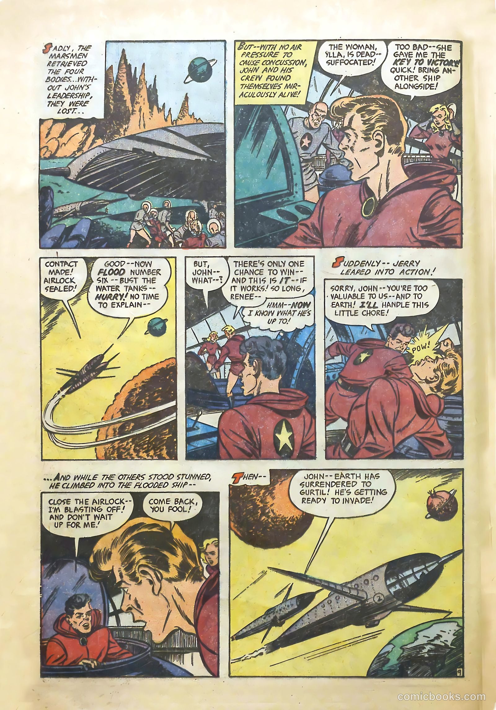 Man O' Mars #1 (1958) — page 12 of 36