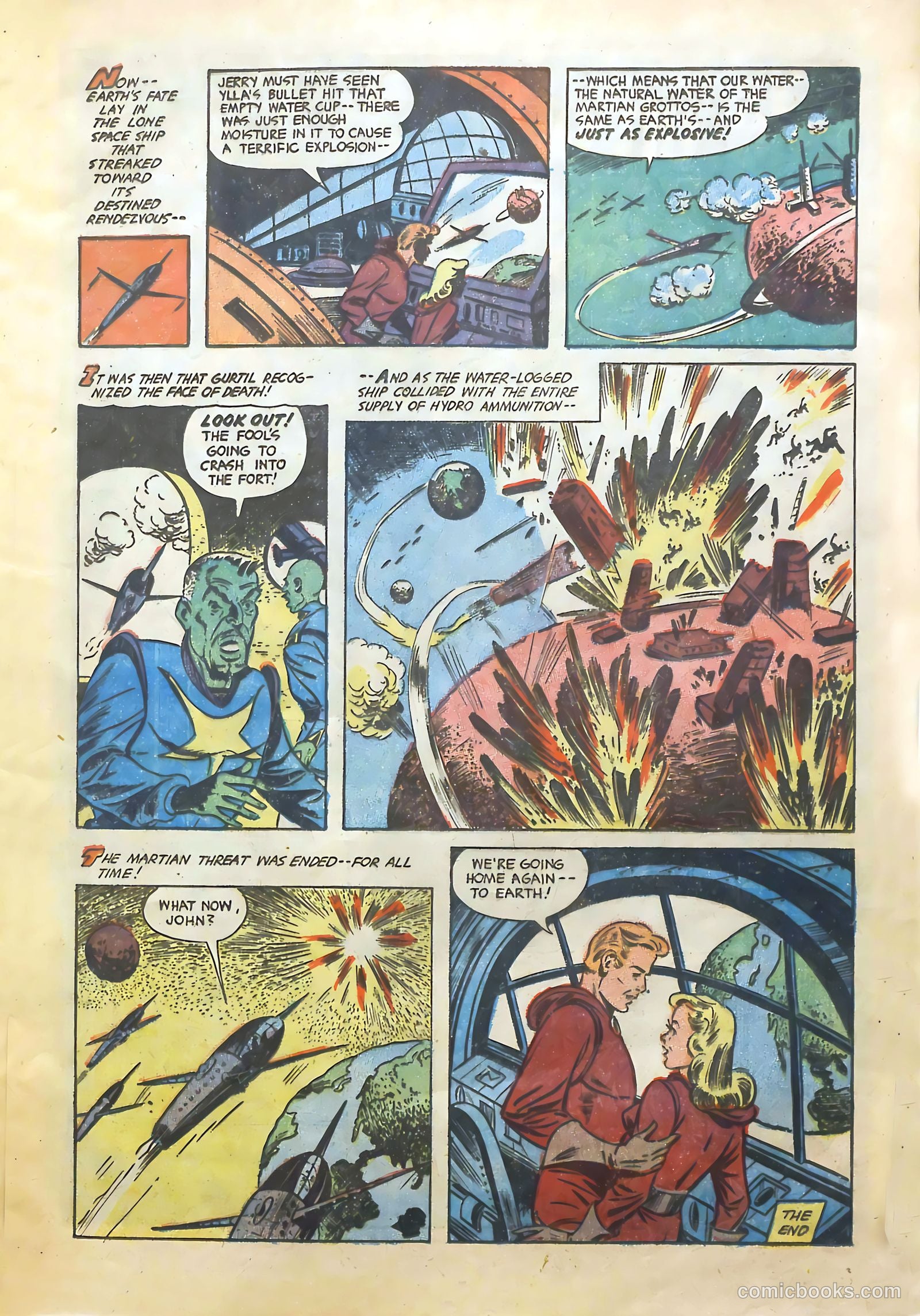 Man O' Mars #1 (1958) — page 13 of 36