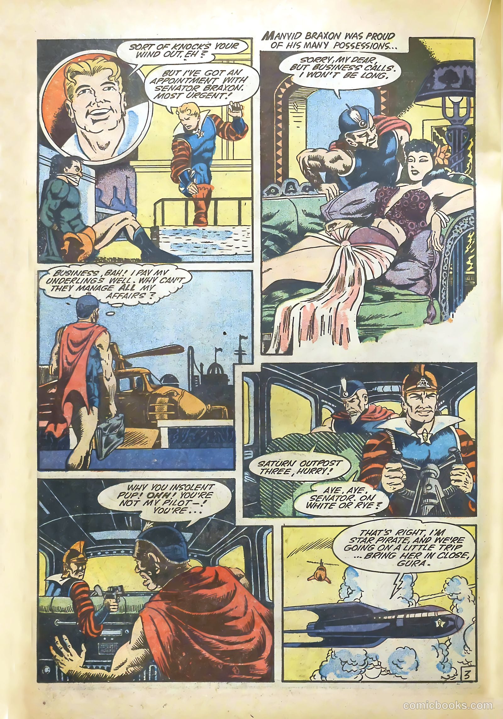 Man O' Mars #1 (1958) — page 22 of 36