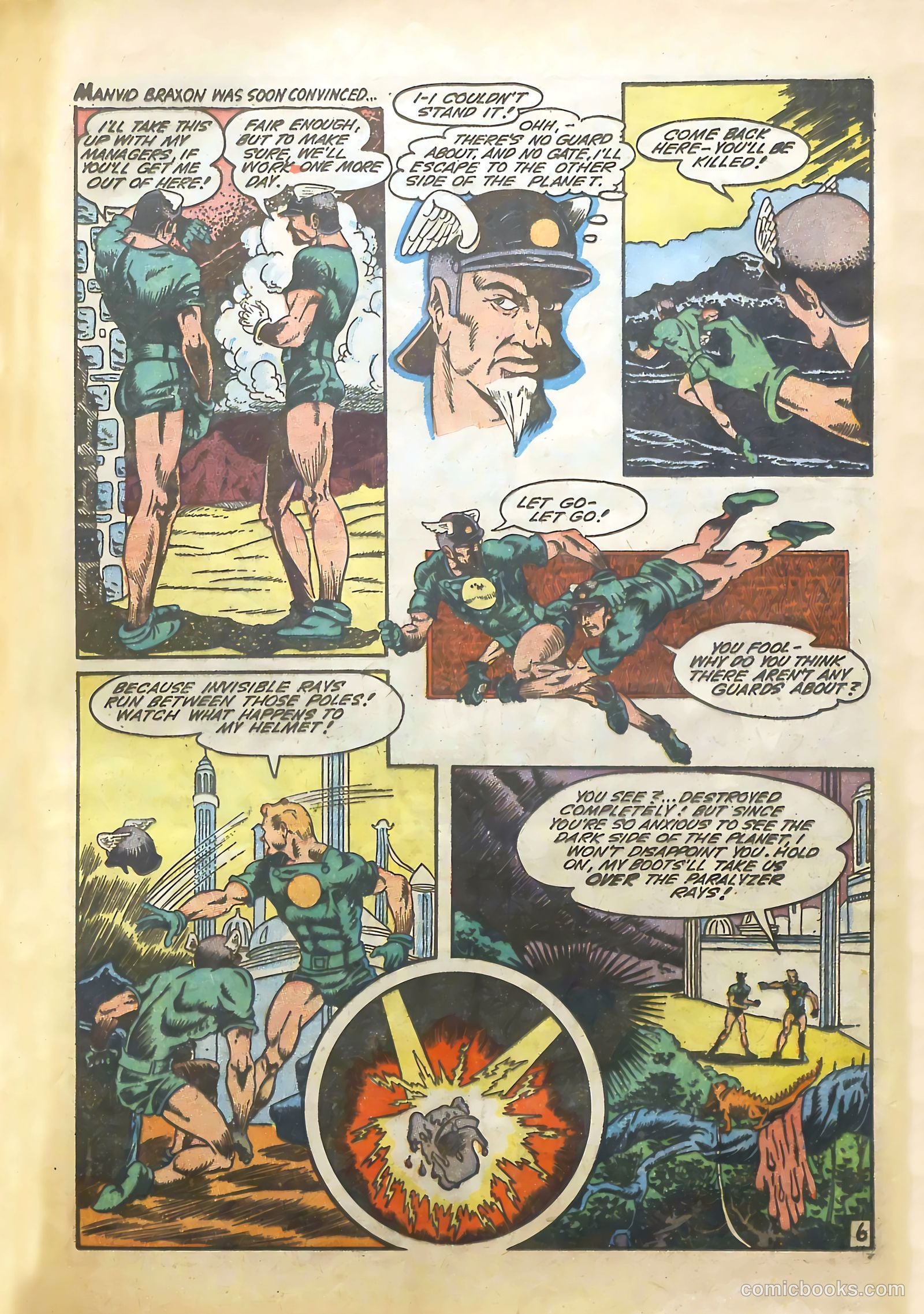Man O' Mars #1 (1958) — page 25 of 36