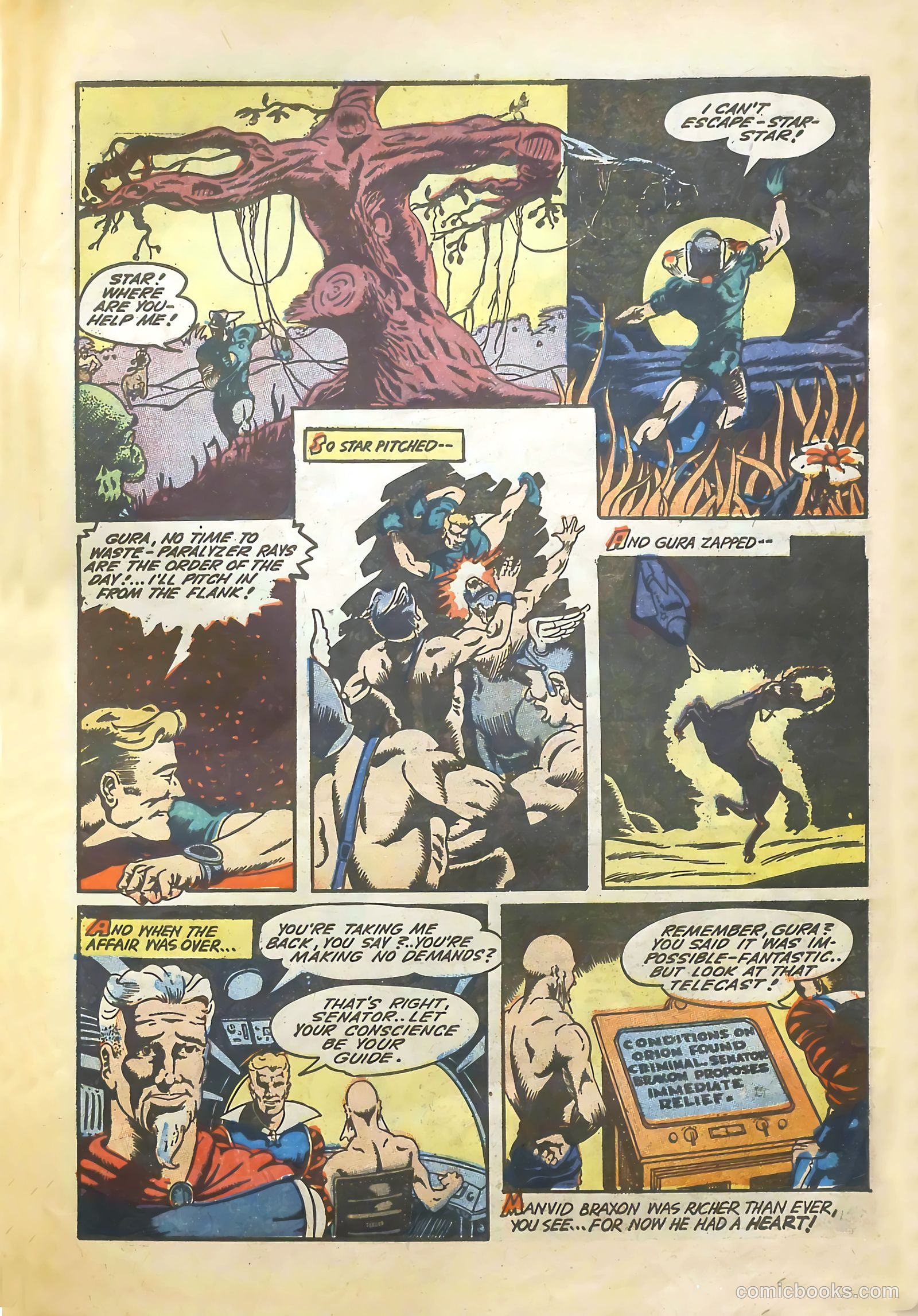 Man O' Mars #1 (1958) — page 27 of 36