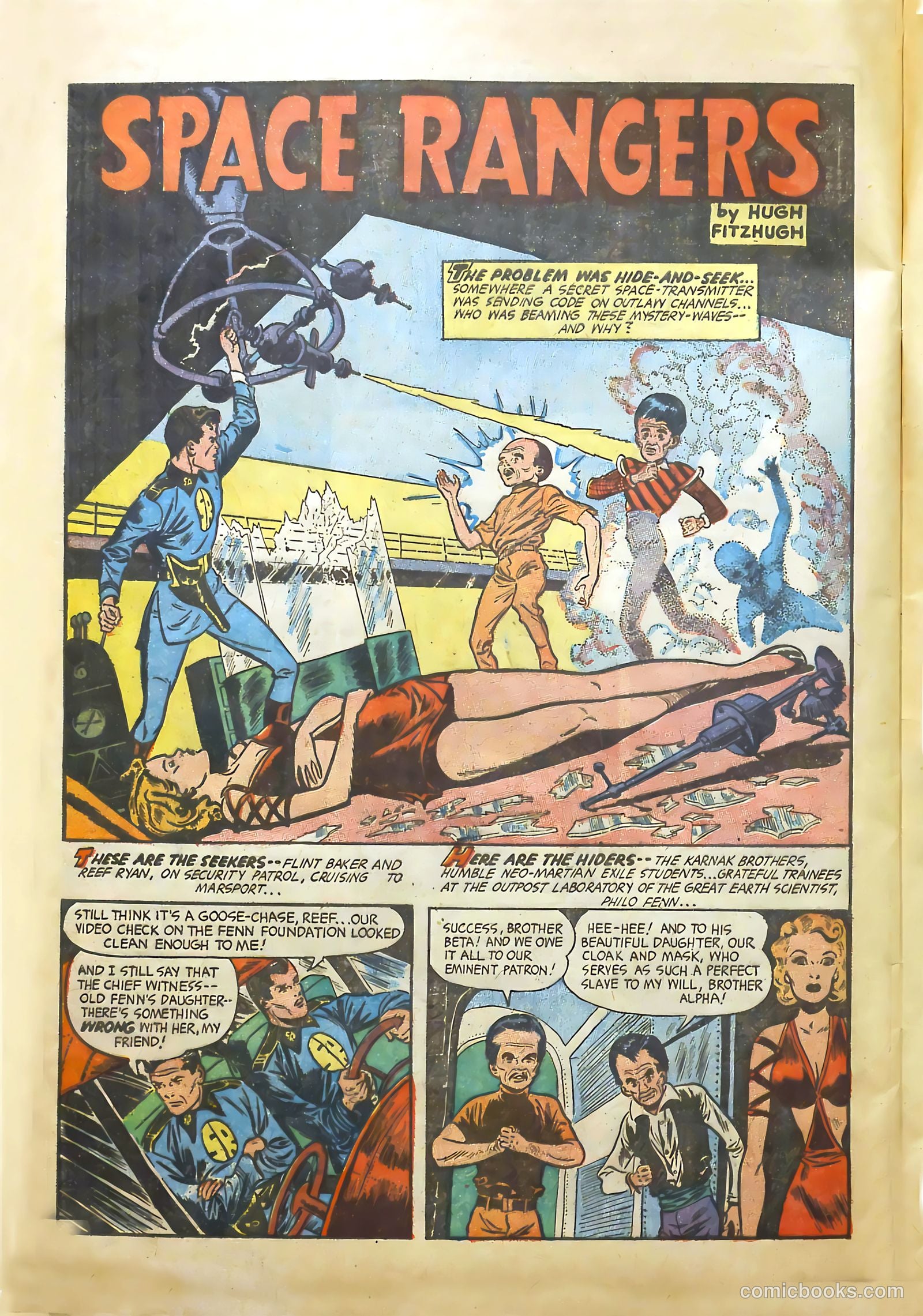 Man O' Mars #1 (1958) — page 28 of 36
