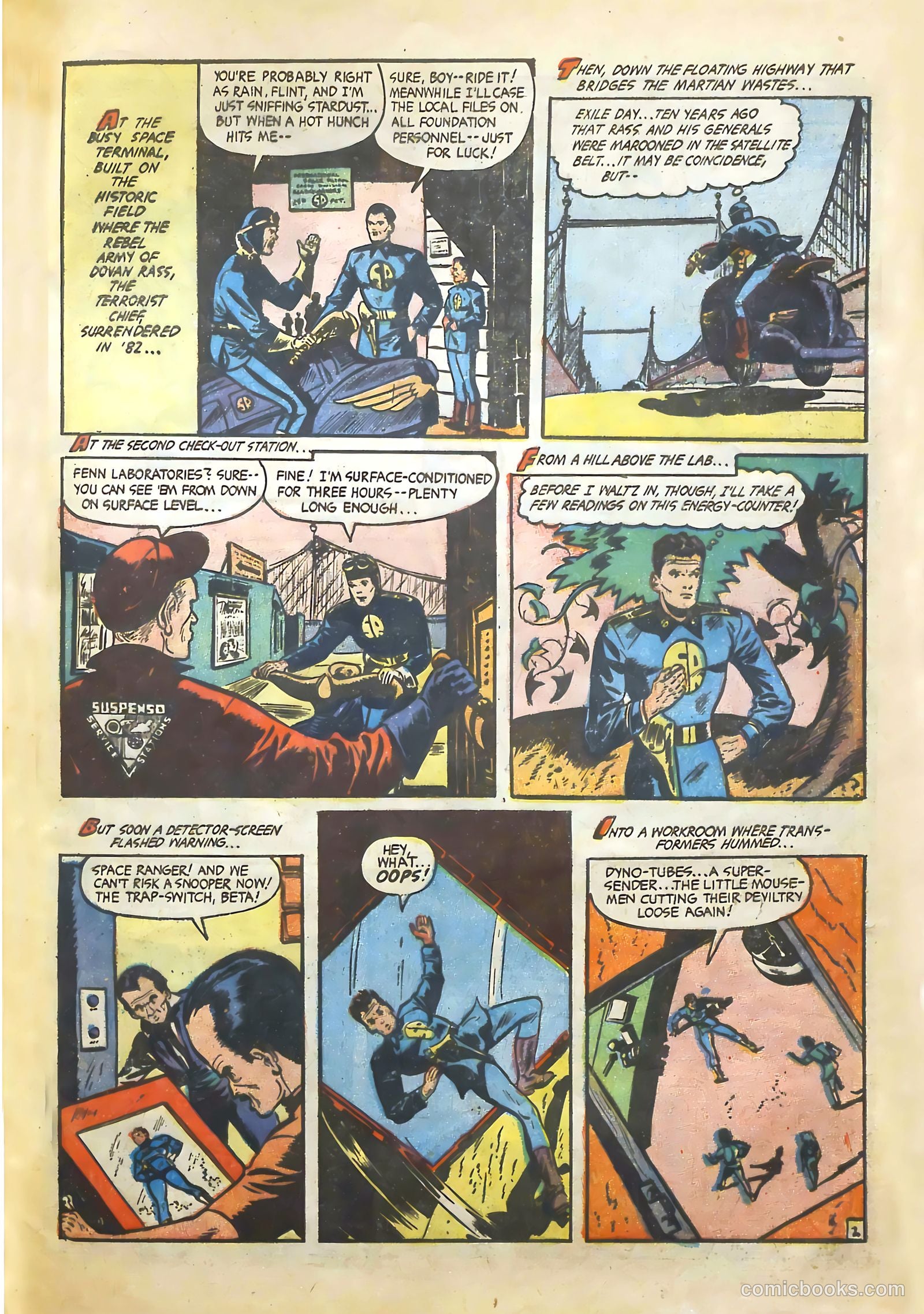 Man O' Mars #1 (1958) — page 29 of 36